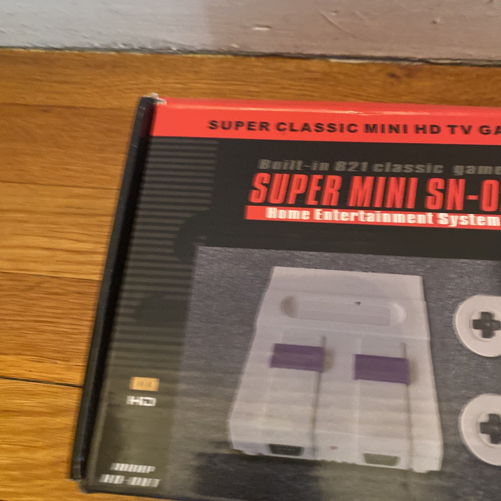 Super Mini SNES SN-02 retro NES hdmi TV game console !!!!! Empty Box Only !!!!!*