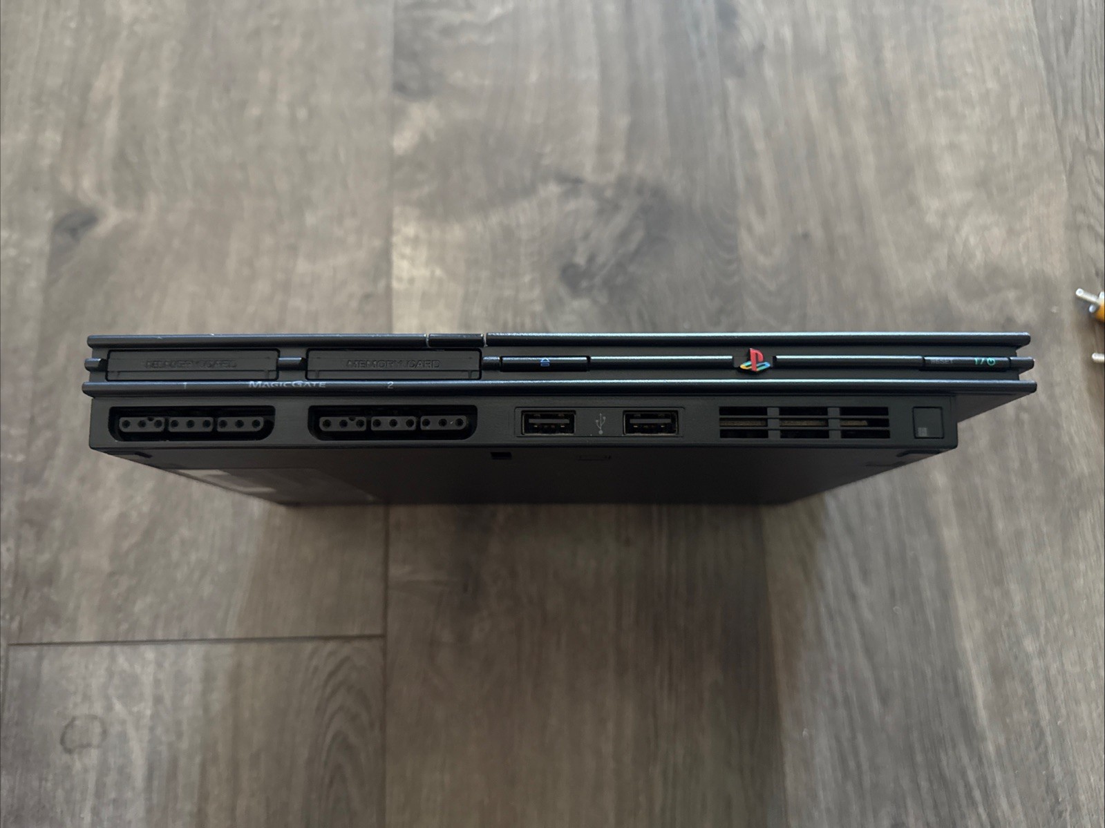 Sony PlayStation 2 Slim Line Version 1 Console – Charcoal Black (SCPH-70012)
