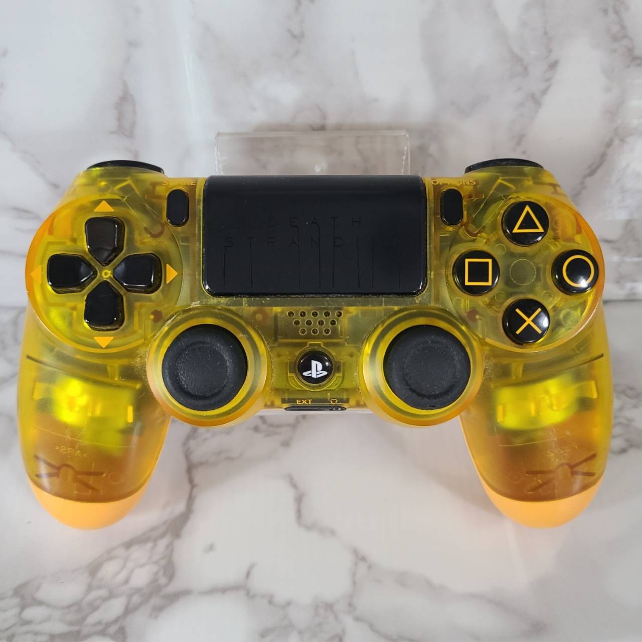 Sony 4 PS4 Dualshock 4 DEATH STRANDING Yellow Wireless Controller Select Rank
