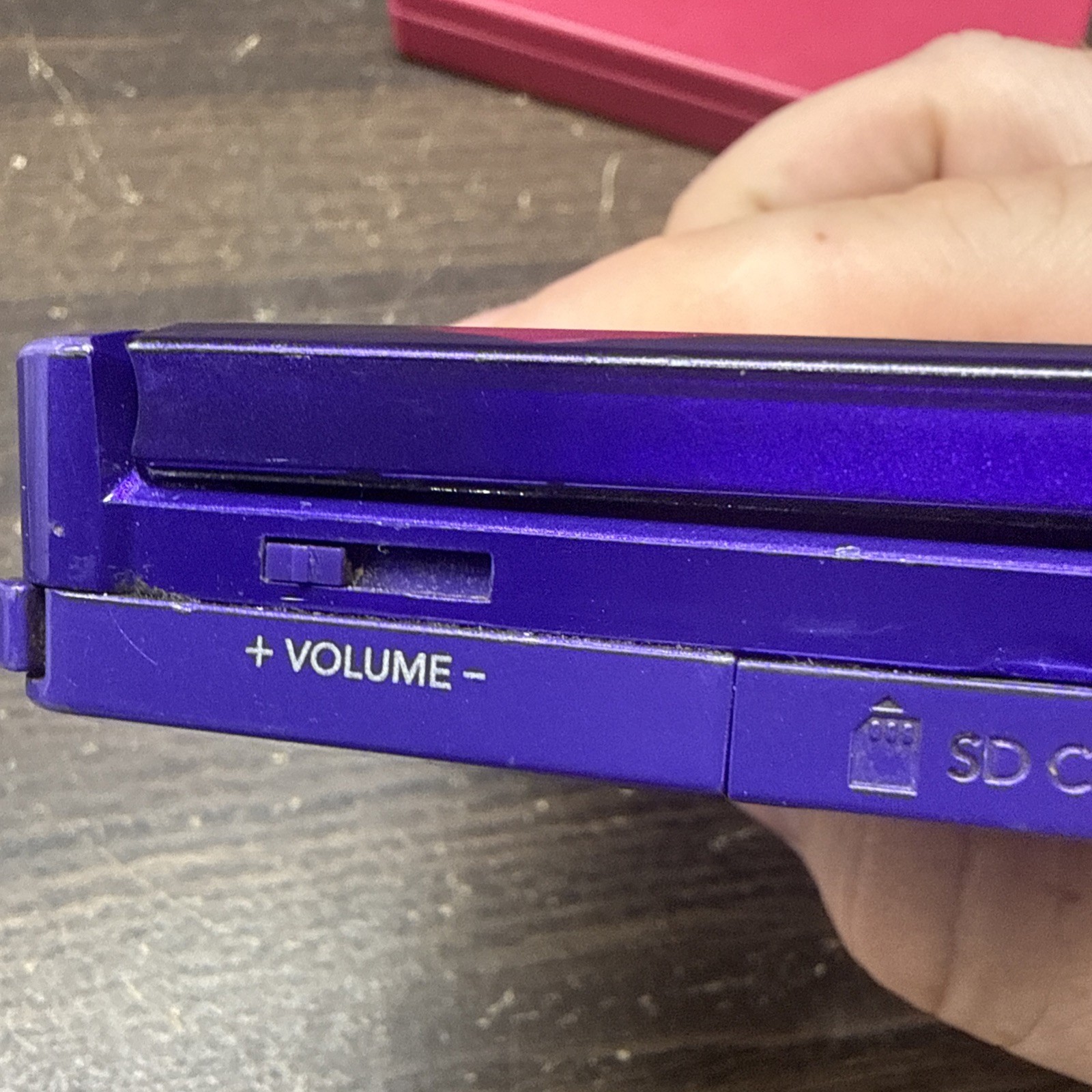 Nintendo 3DS CTR-001 Purple Handheld System 3D Capability Headphone Jack