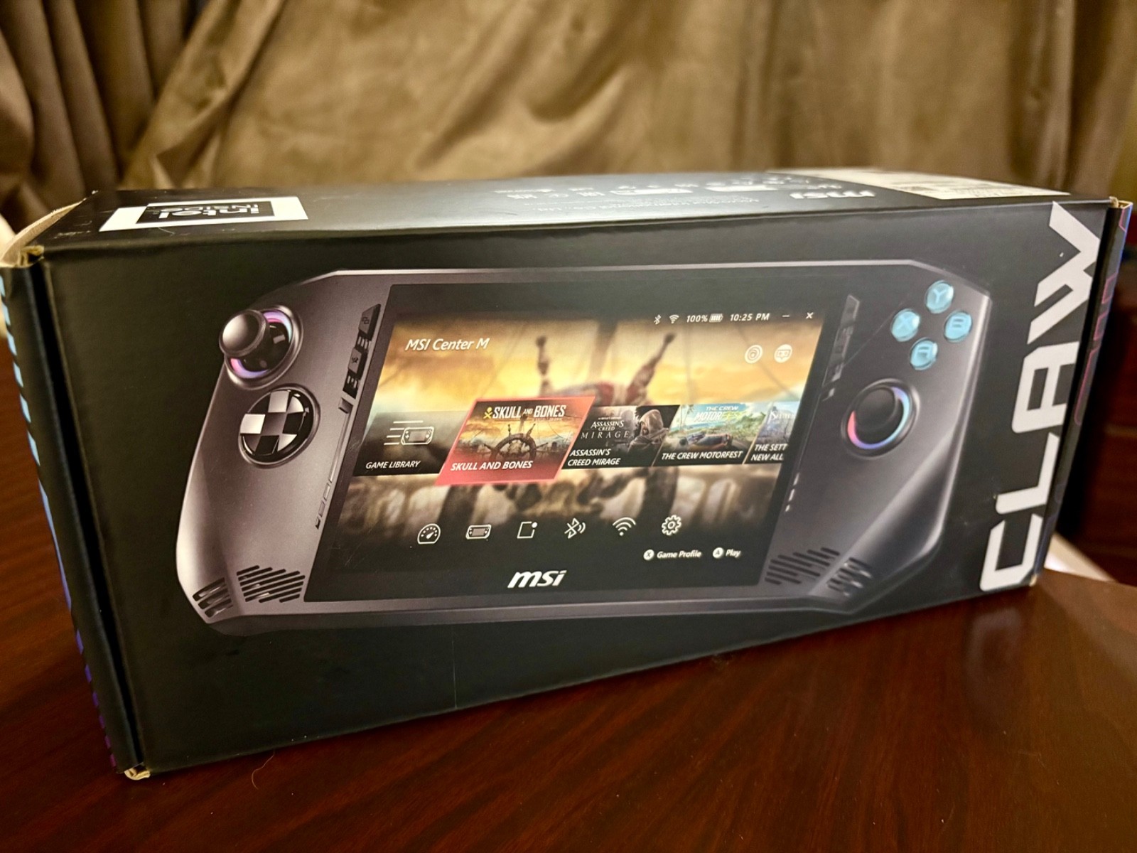 MSI Claw A1M-051 Handheld 7” FHD 120Hz Intel Core Ultra 7 155H 16GB 1TB