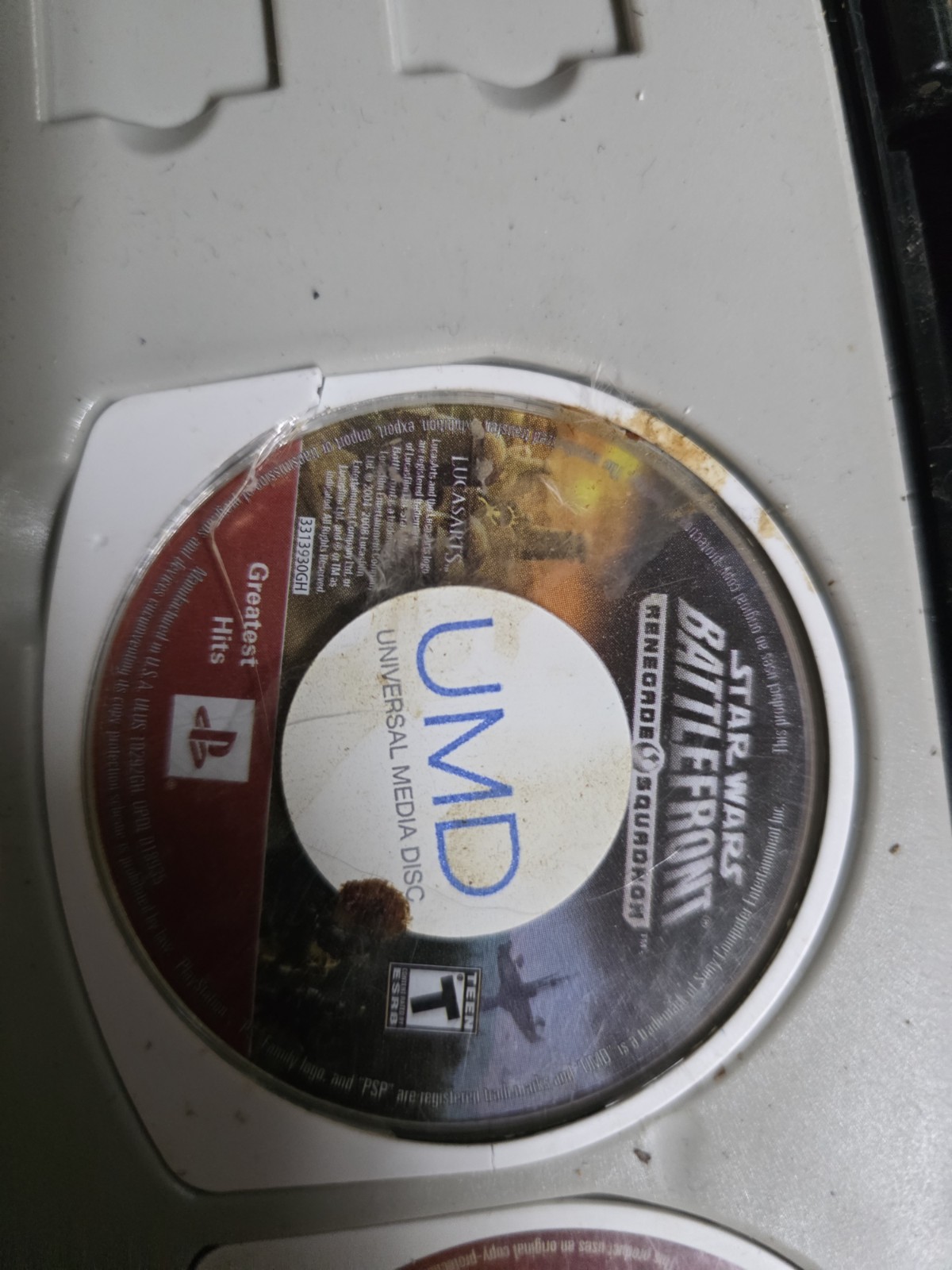 Sony PSP 2001 Metallic Blue Bundle – Star Wars & Midnight Club – READ