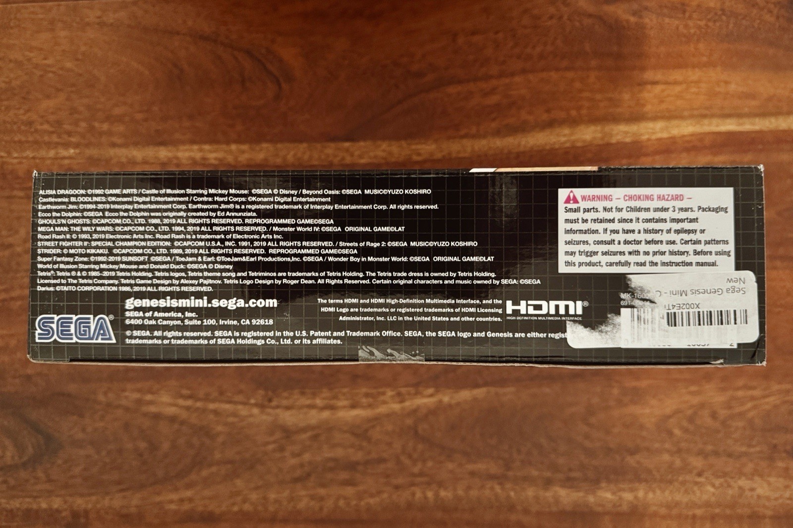 *NEW* Sega Genesis Mini 30th Anniversary Console, In Original Box