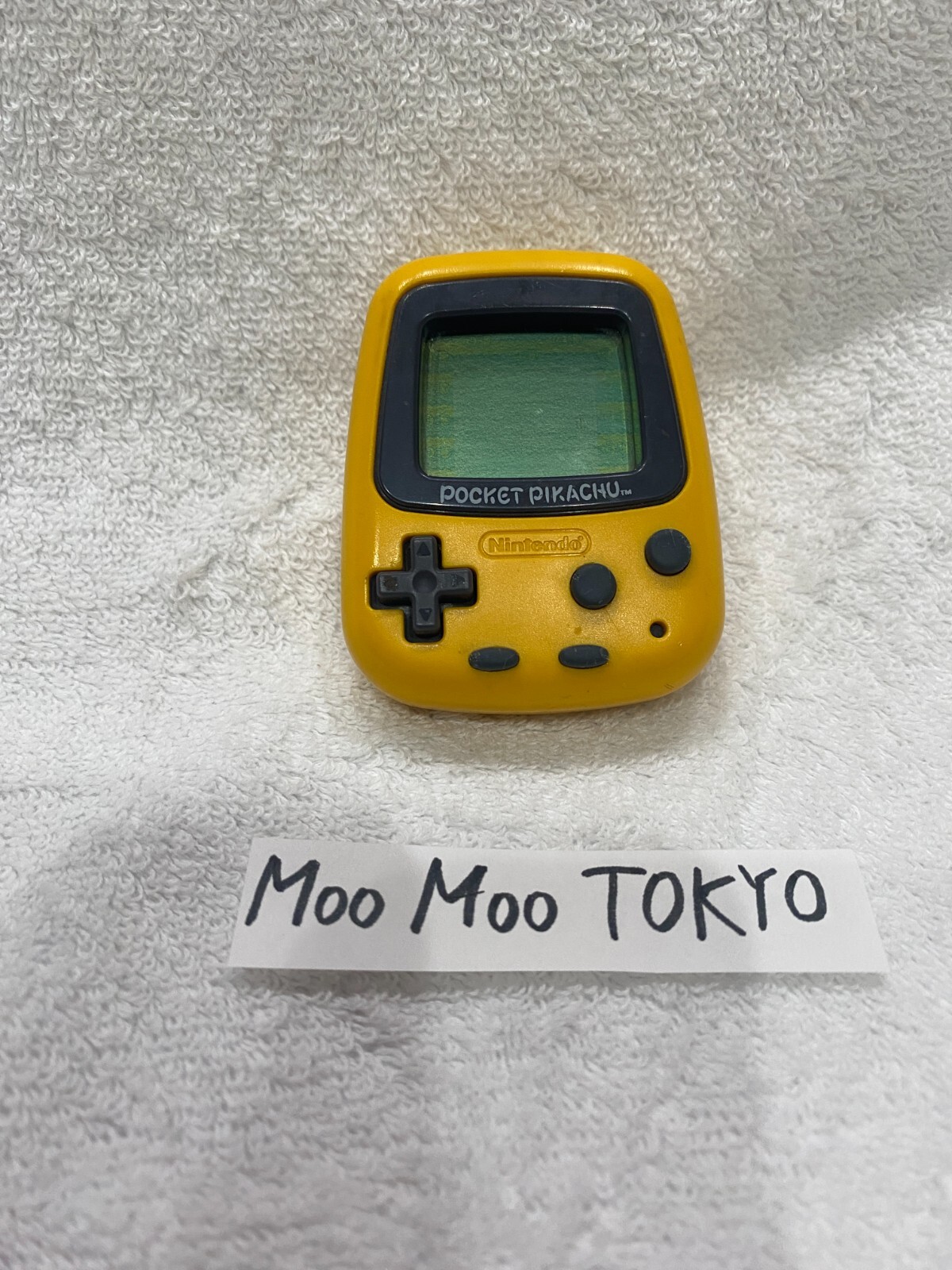 Pocket Pikachu Nintendo Pokemon Initial Edition 1998 Pedometer Virtualpet TESTED