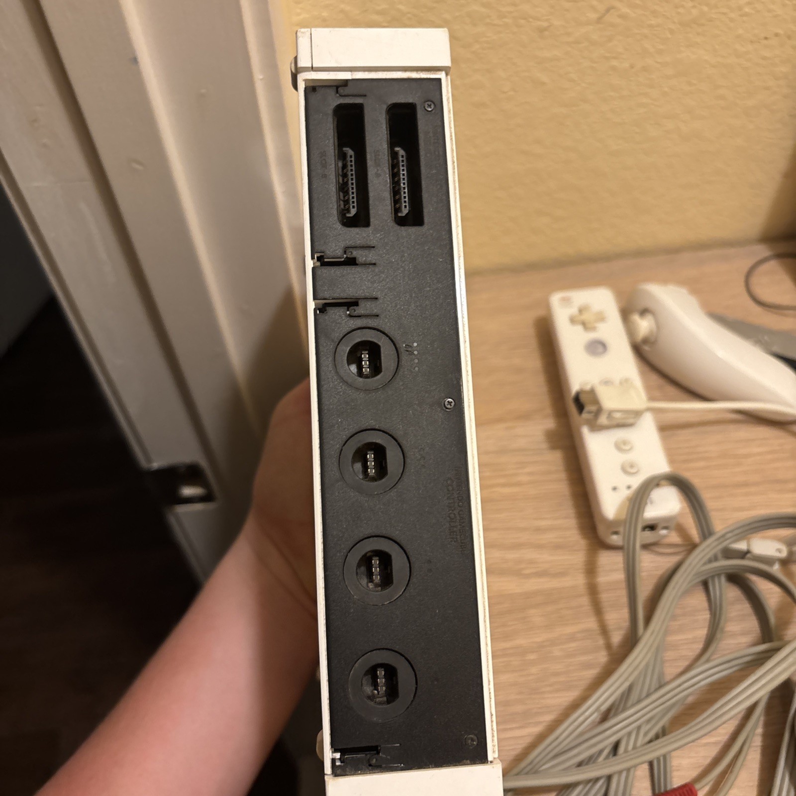 Nintendo Wii RVL-001 (USA) White Video Game Console Pre-owned w/ 2 Games Tested