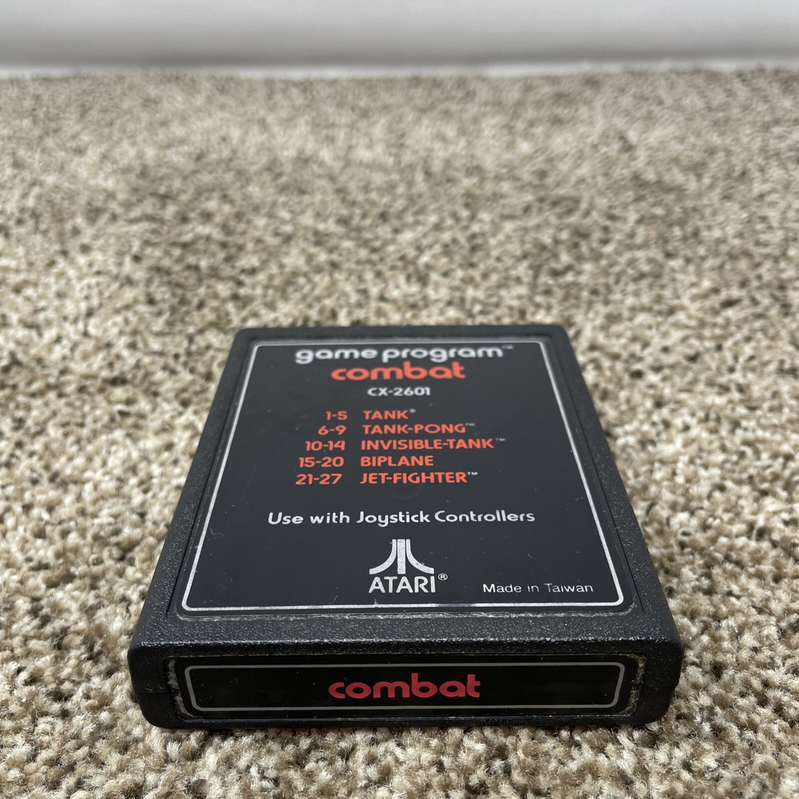 Atari 2600 Console Original 6 switch Console In Box Joystick game WORKING lot
