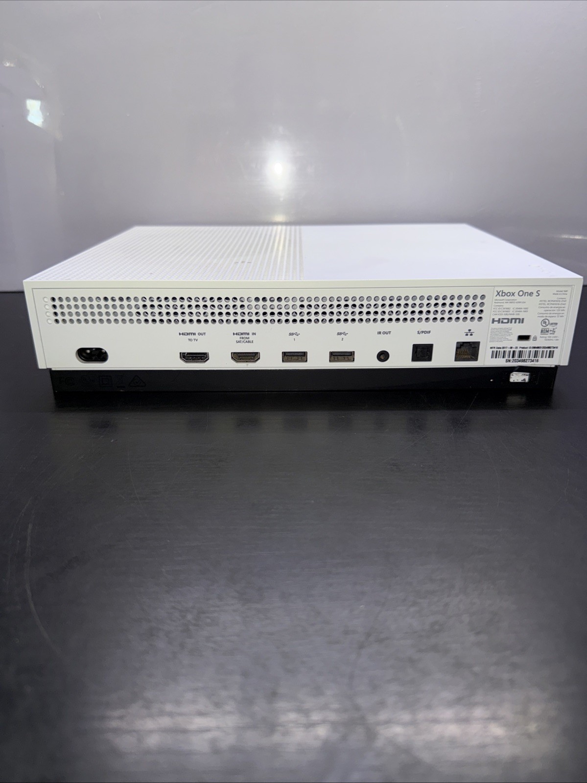 •Digital Only•Microsoft Xbox One S 500GB Console – White Free Shipping