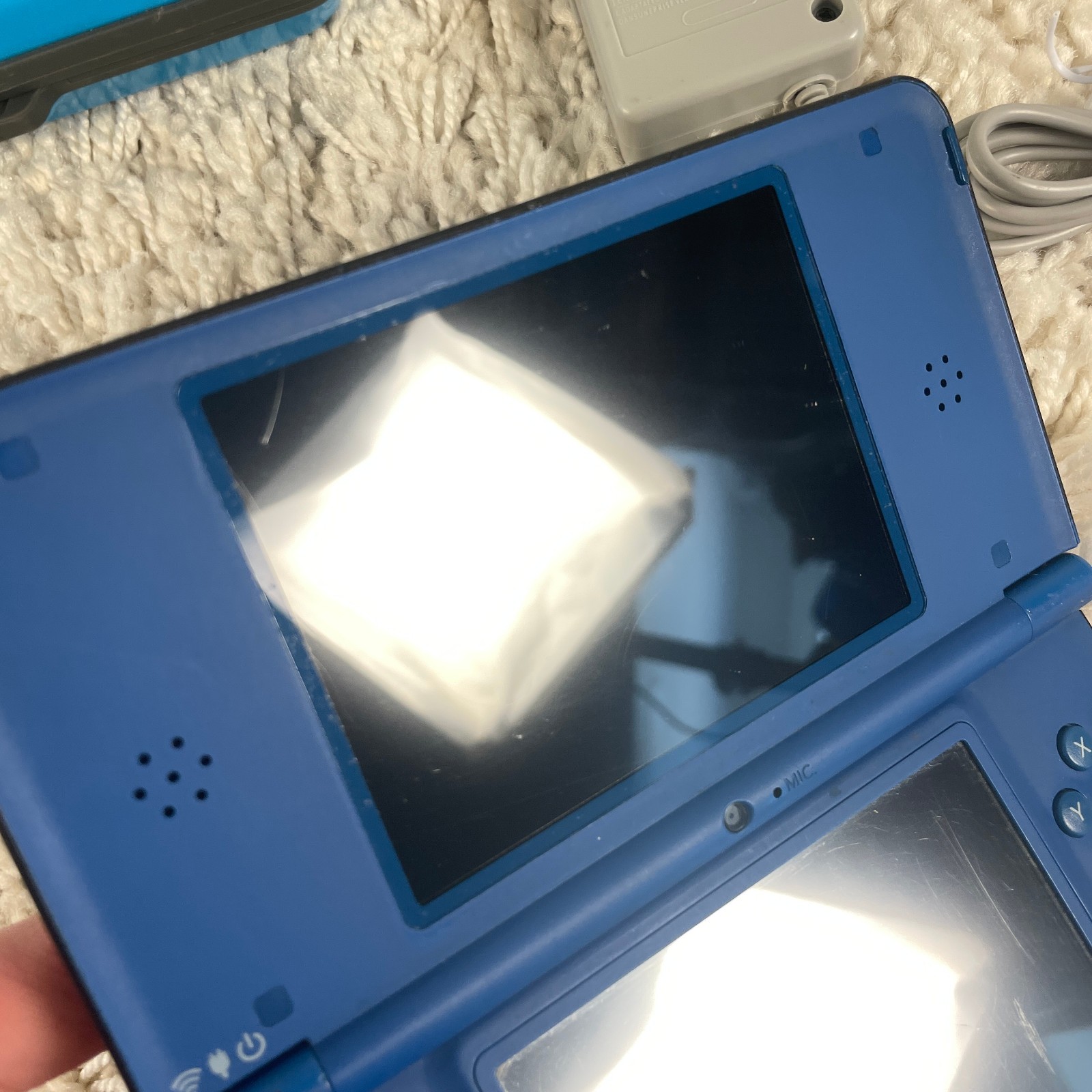 Nintendo DSi XL Midnight Blue Handheld Console System UTL-001 Tested