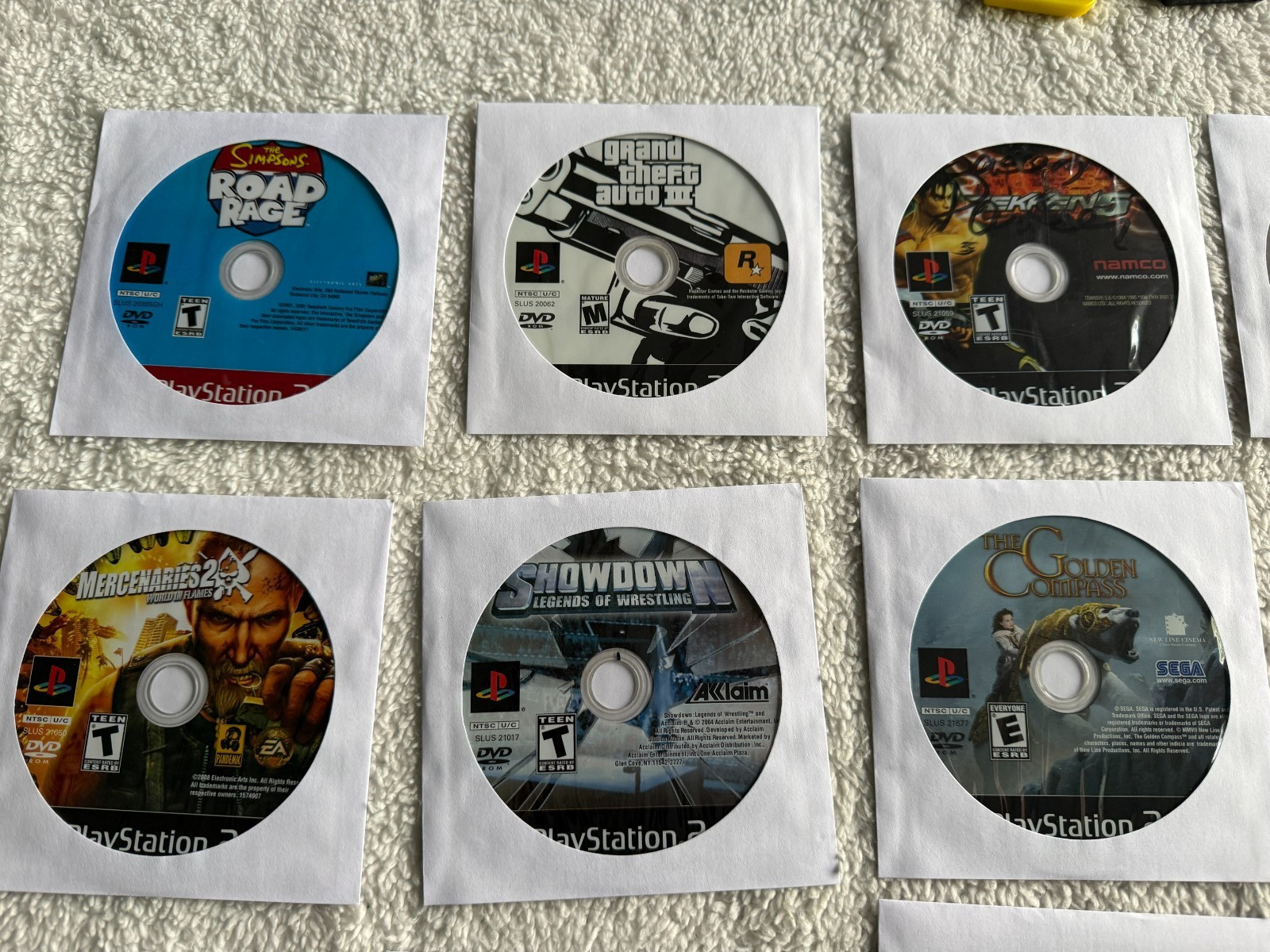 Sony PlayStation 2 Fat PS2 Black Console Huge Bundle 24 Games Simpons GTA & More