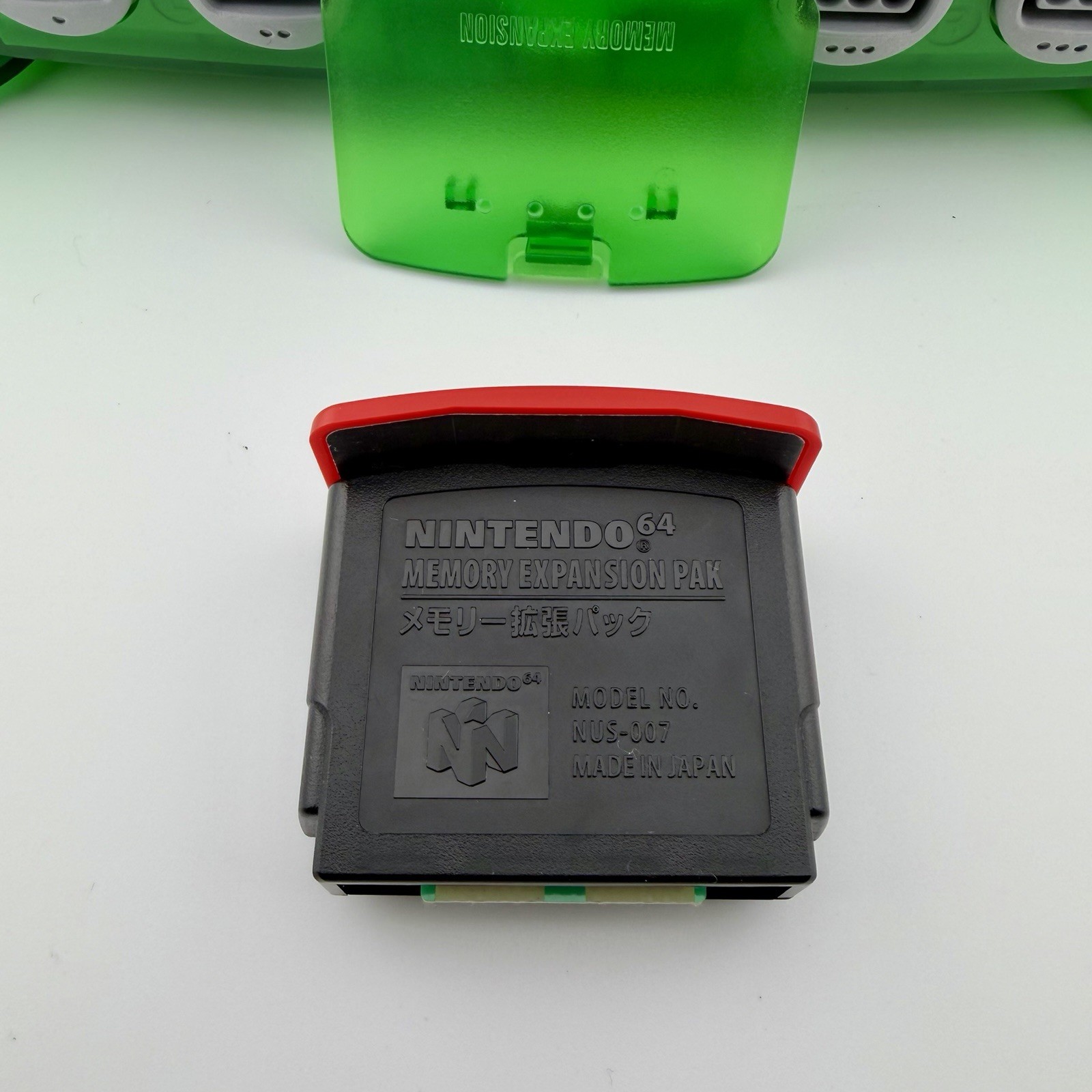 OEM Nintendo 64 Funtastic Jungle Green Console w/ Expansion Pack & Controller
