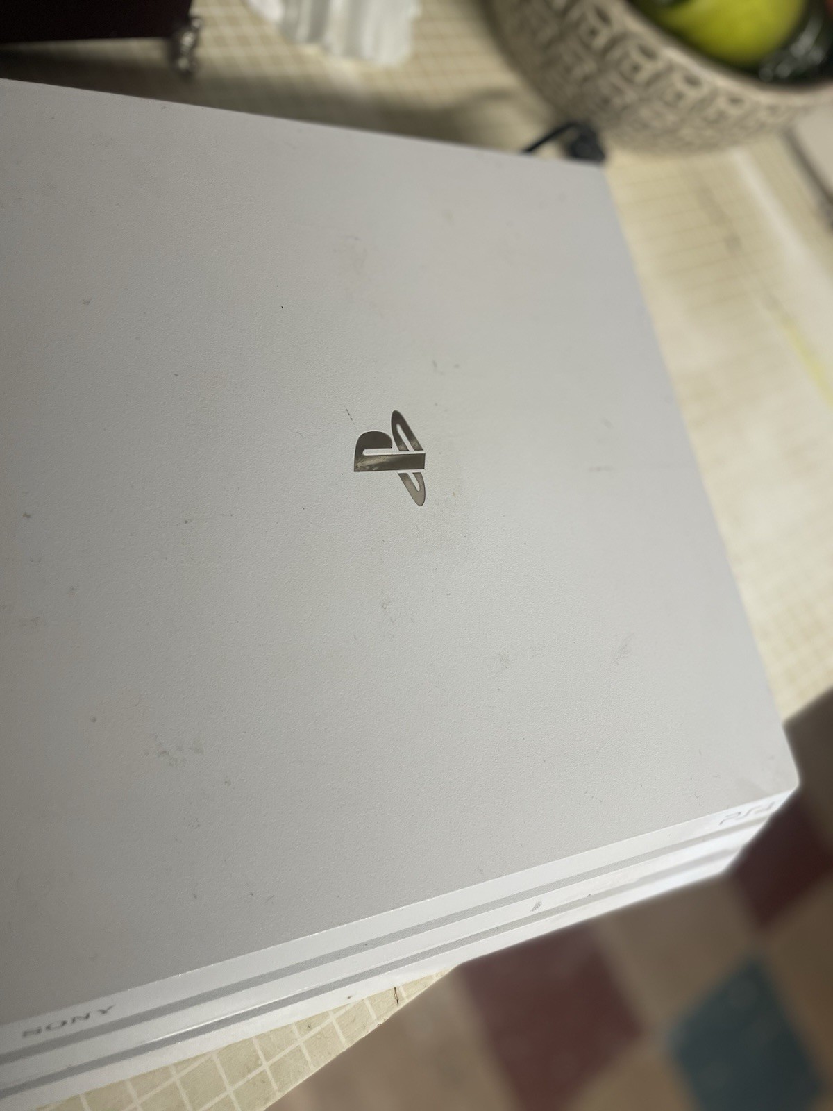 Sony PlayStation 4 Pro 1TB White Console 4K UHD Wi-Fi HDMI USB-A Region Free
