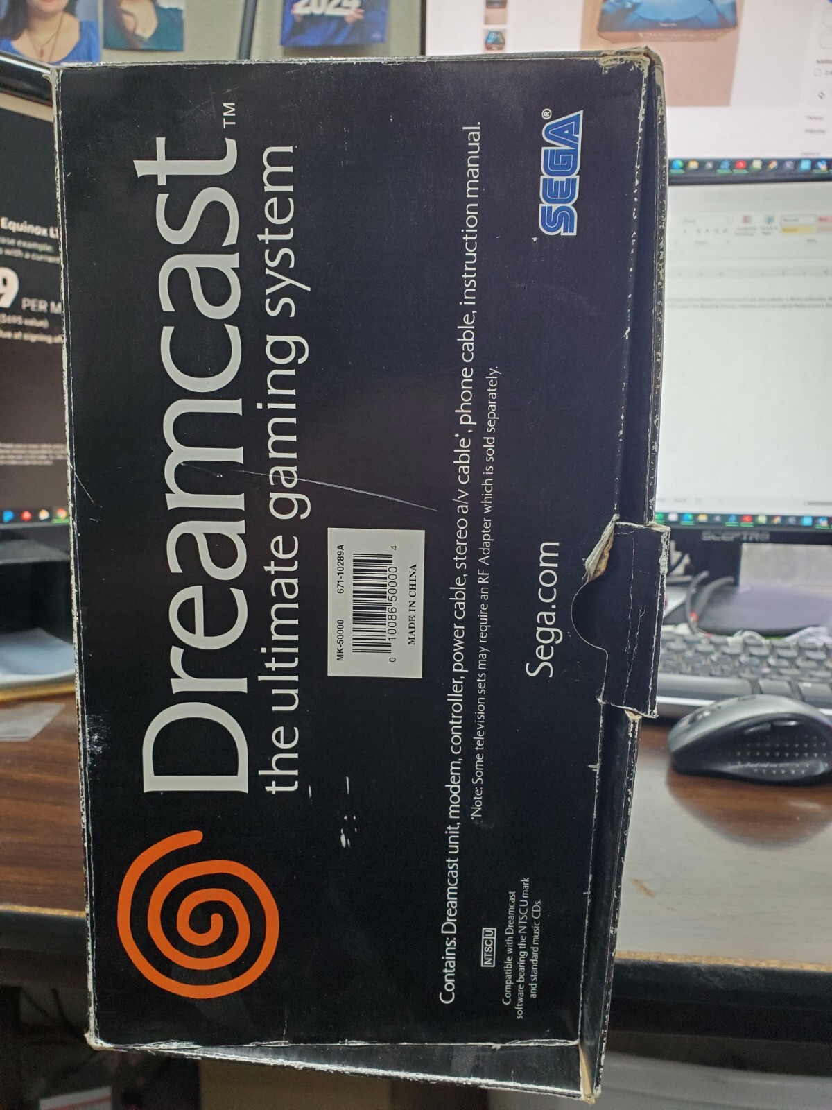 SEGA Dreamcast Console White. New In Box, New VMU / Sega GT
