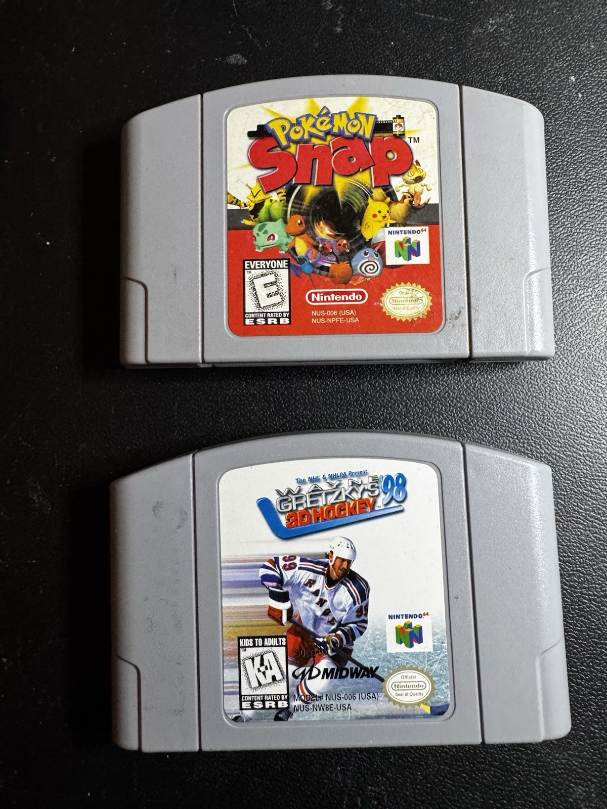 Nintendo 64 Console W/ Expansion Pak Controller 2 Games Pokemon Works Great! N64