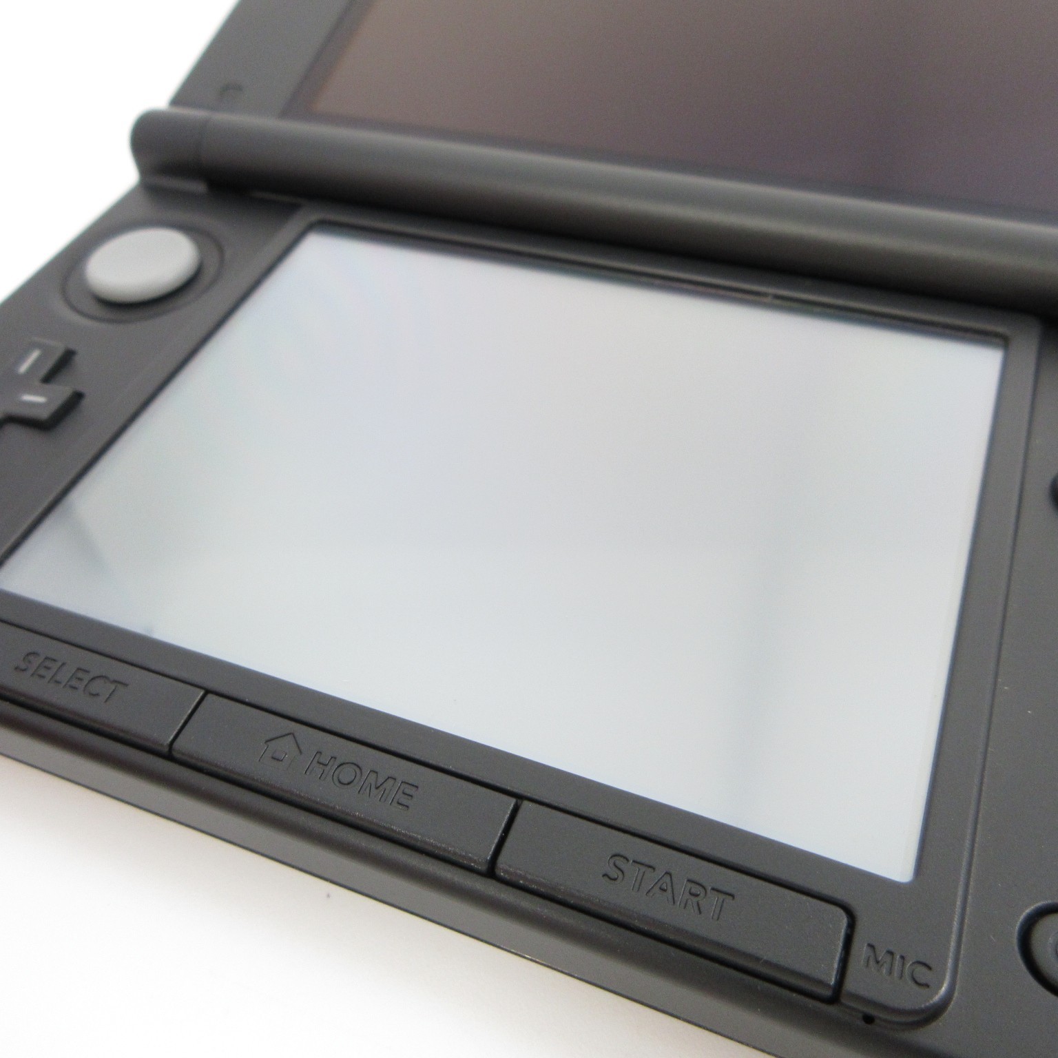 【Mint】Nintendo 3DS LL XL Silver x Black Console ONLY Japan Ver. #RET0517/01