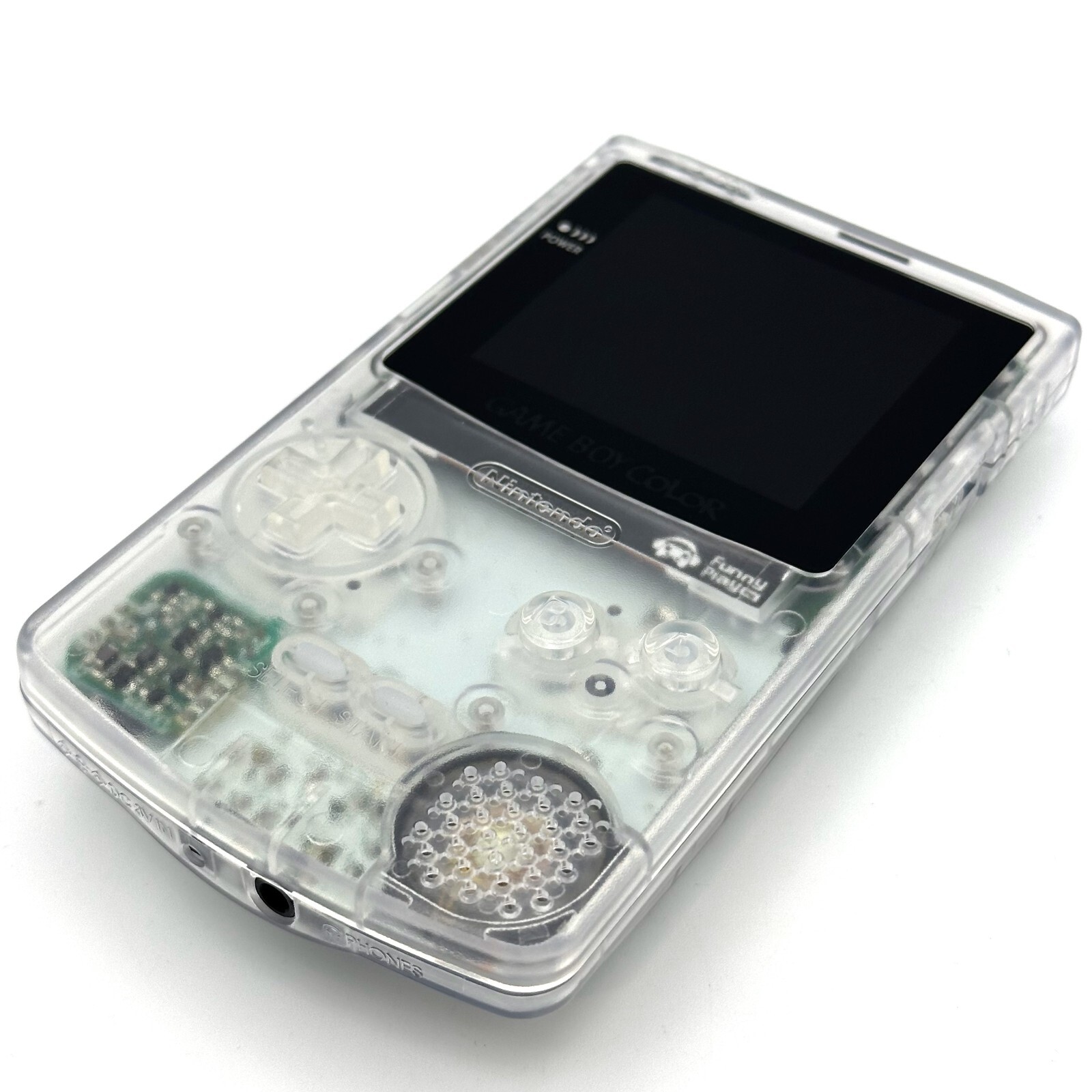 Nintendo Game Boy Color GBC IPS XL Laminated Backlight Backlit Mod Clear Frosted