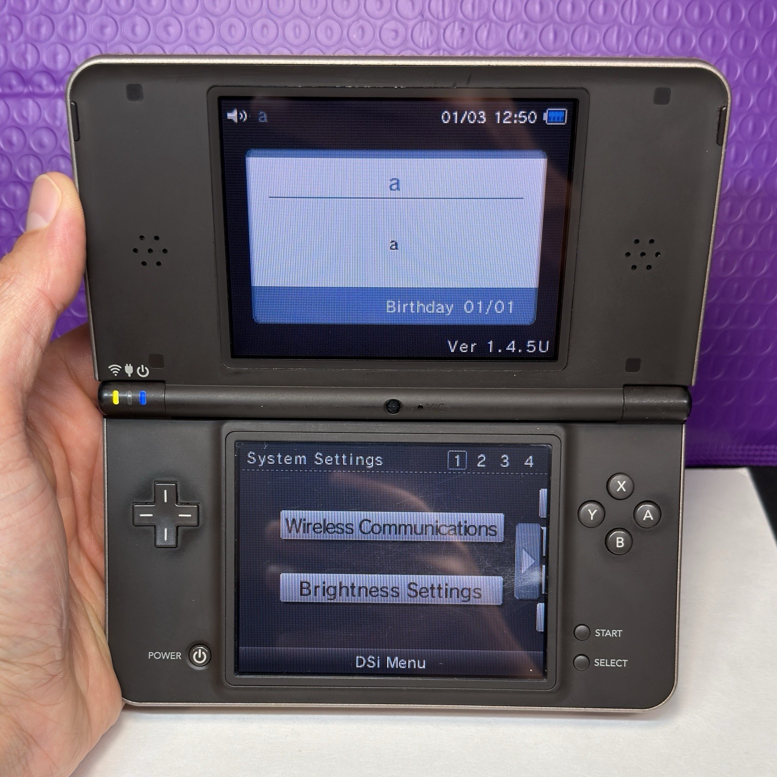 Nintendo DSi XL Bronze & Black Handheld System Console 4GB