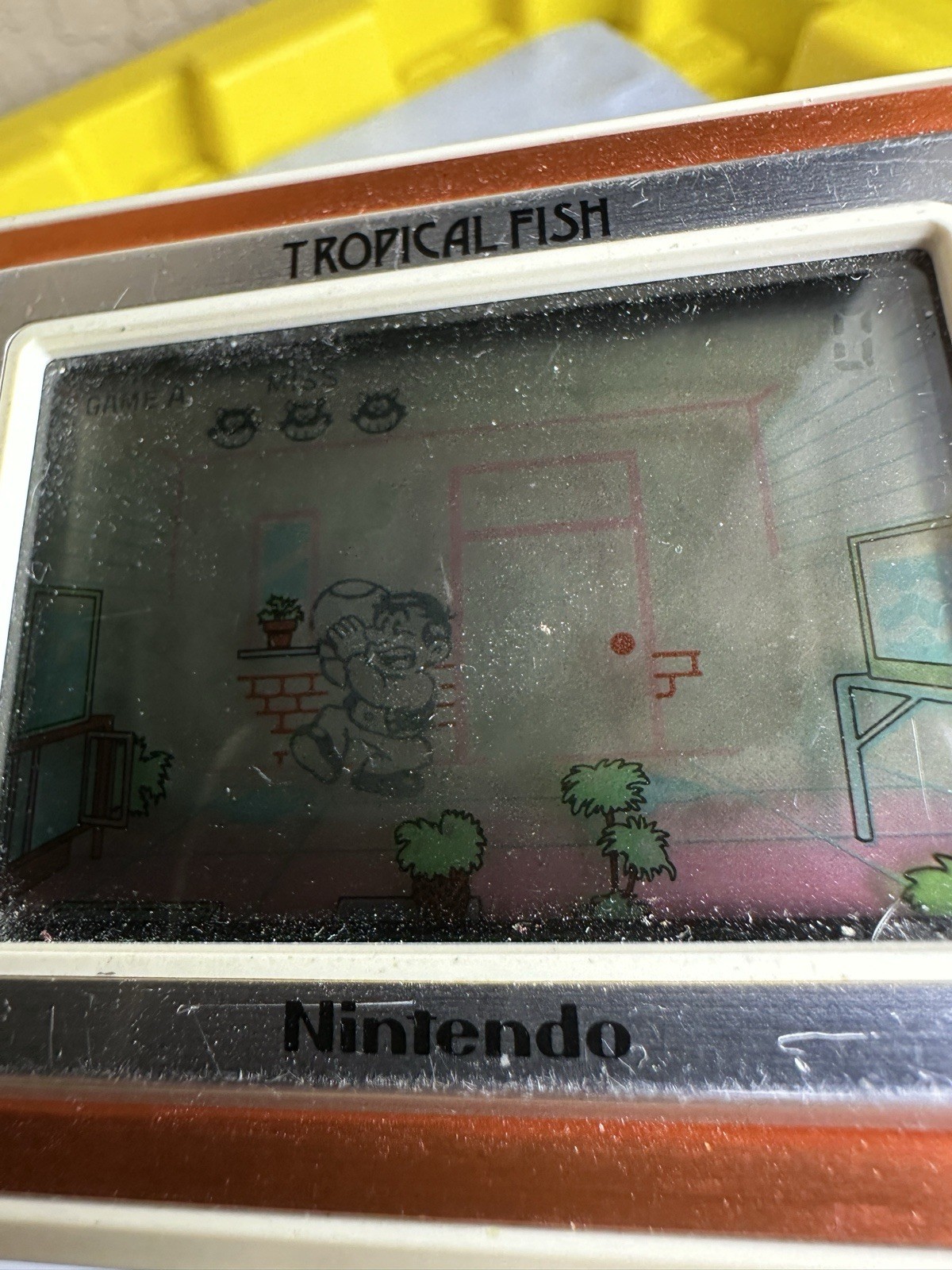 1985 Nintendo Game & Watch Tropical Fish Working