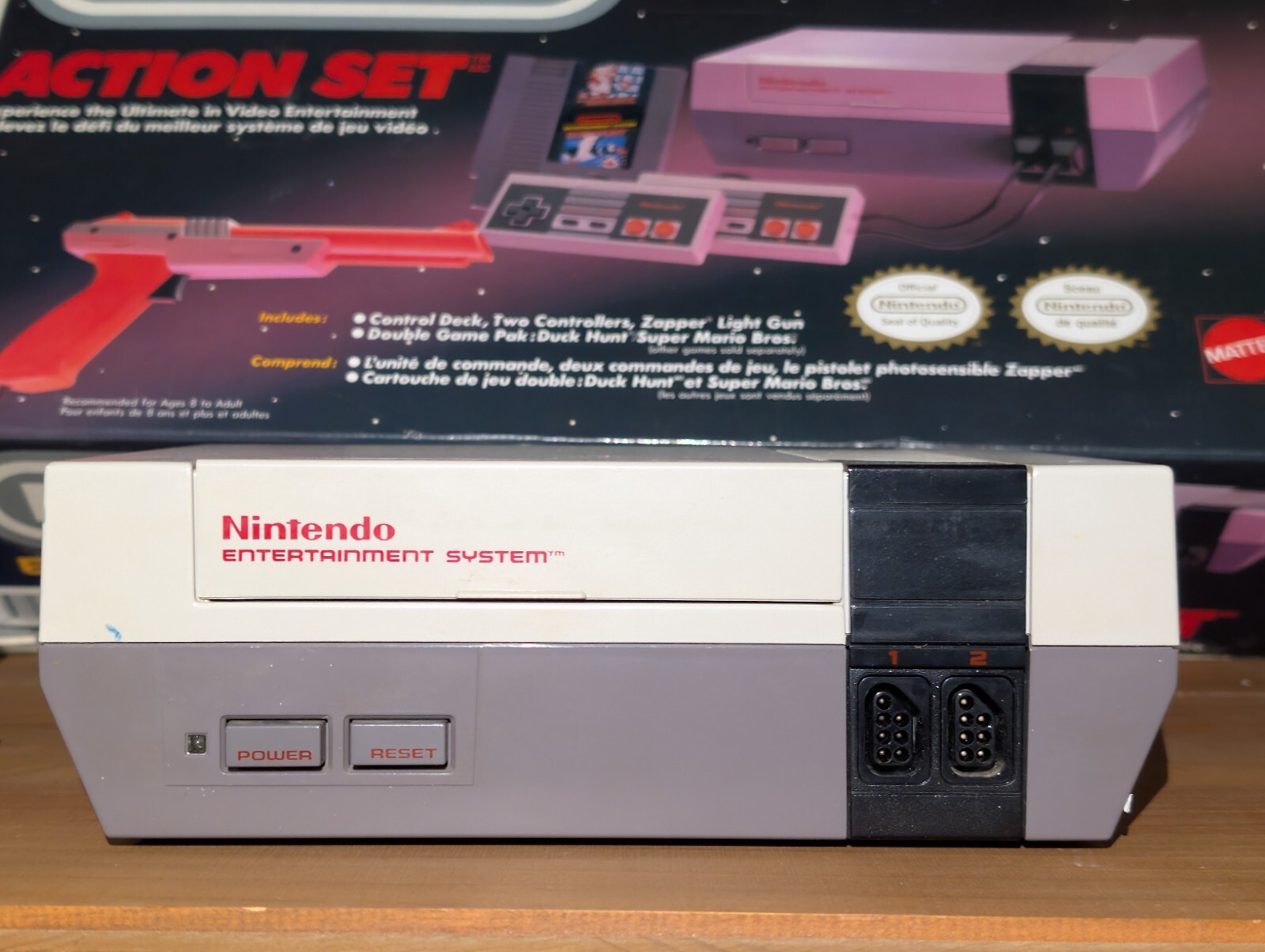 Nintendo NES Action Set Home Console – White/Gray