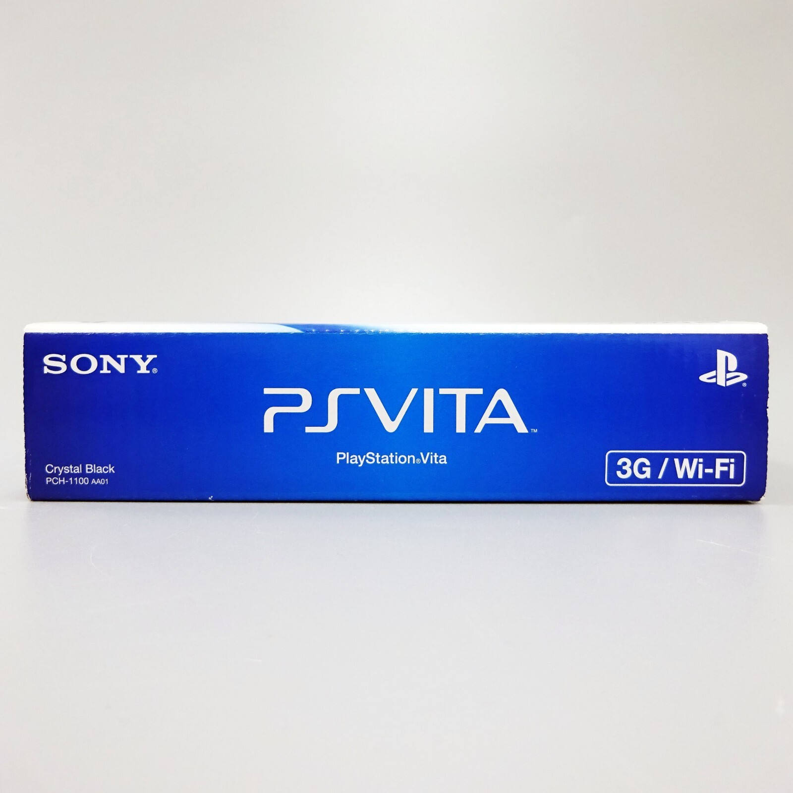 SONY PS Vita PCH-1100 AA01 Crystal Black Wi-Fi 3G Wi-Fi Console Japan New