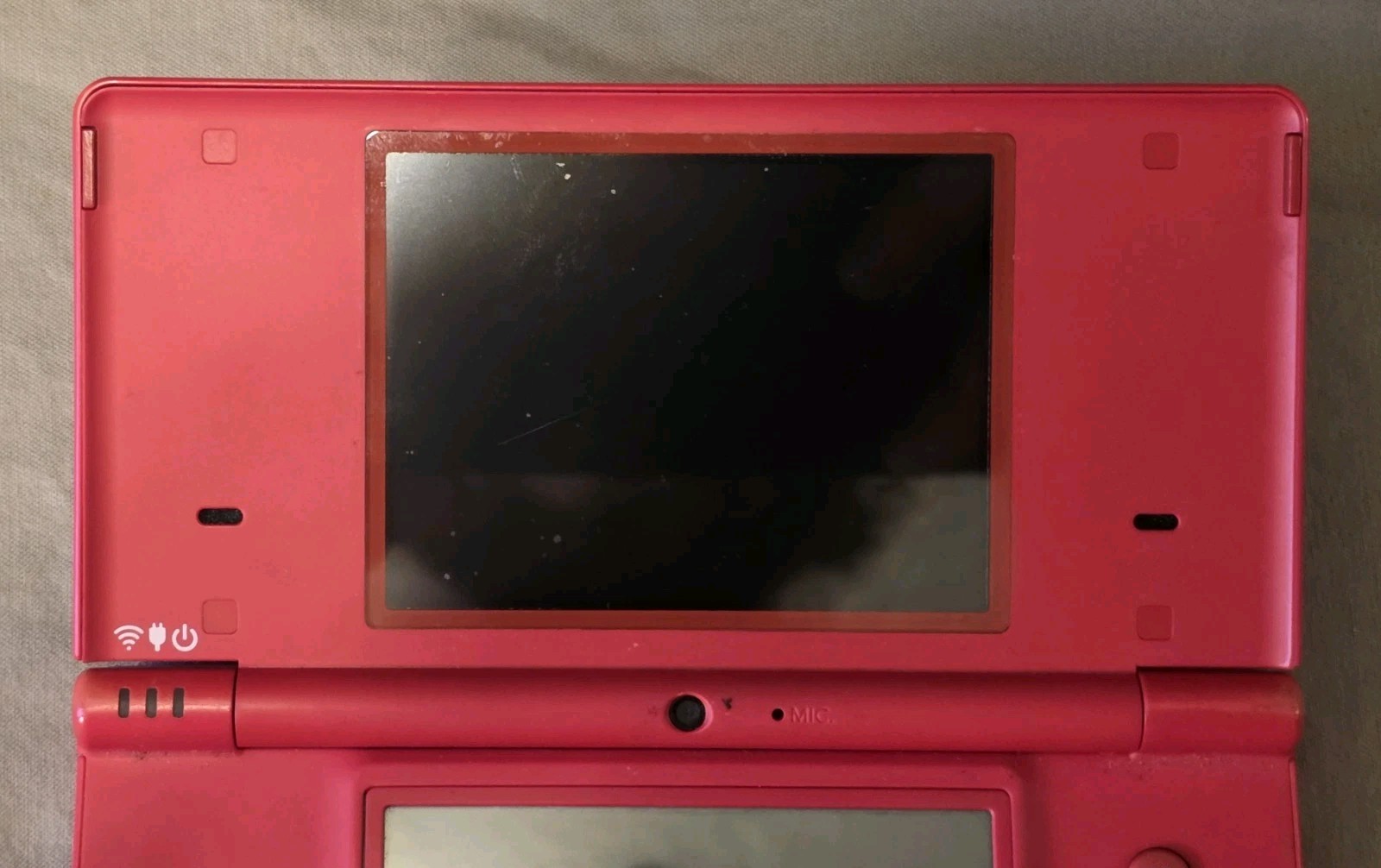 Nintendo DSi Red Handheld Gaming Console (Stylus And Charger Included)