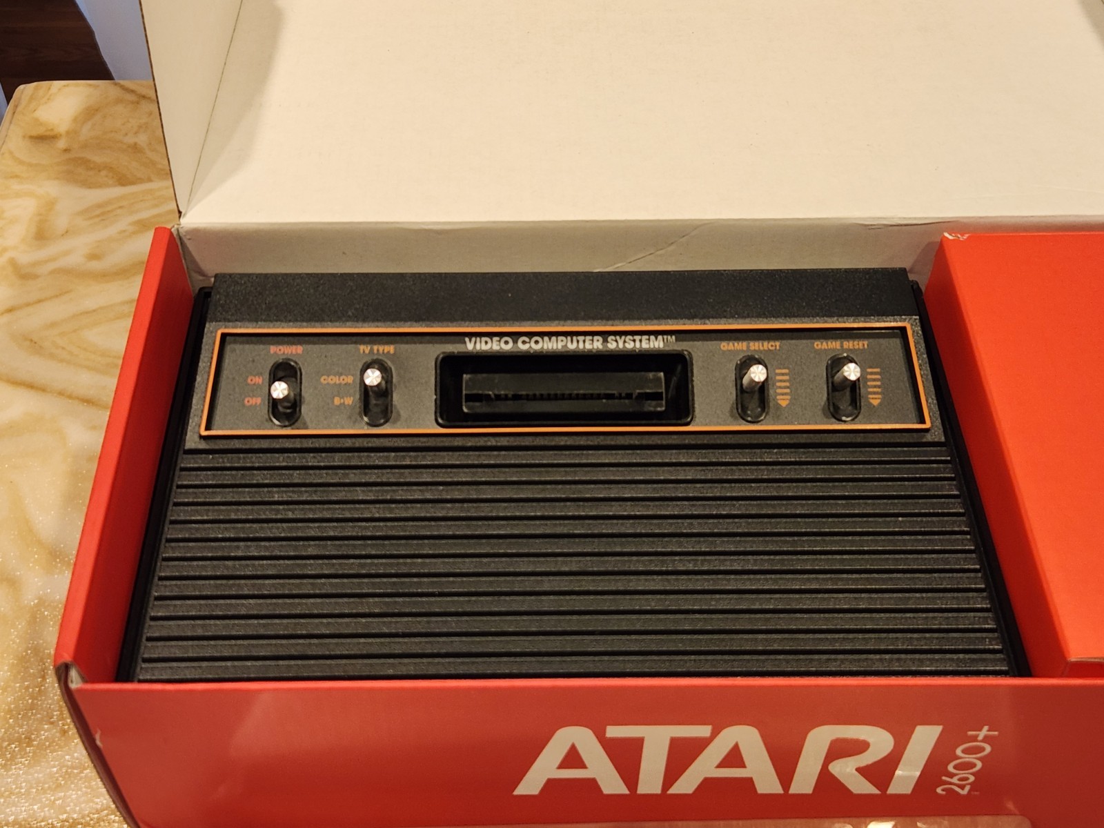 Atari 2600+ Plus HDMI Console, 10 in 1 Game Cart, 1 Joystick, Complete