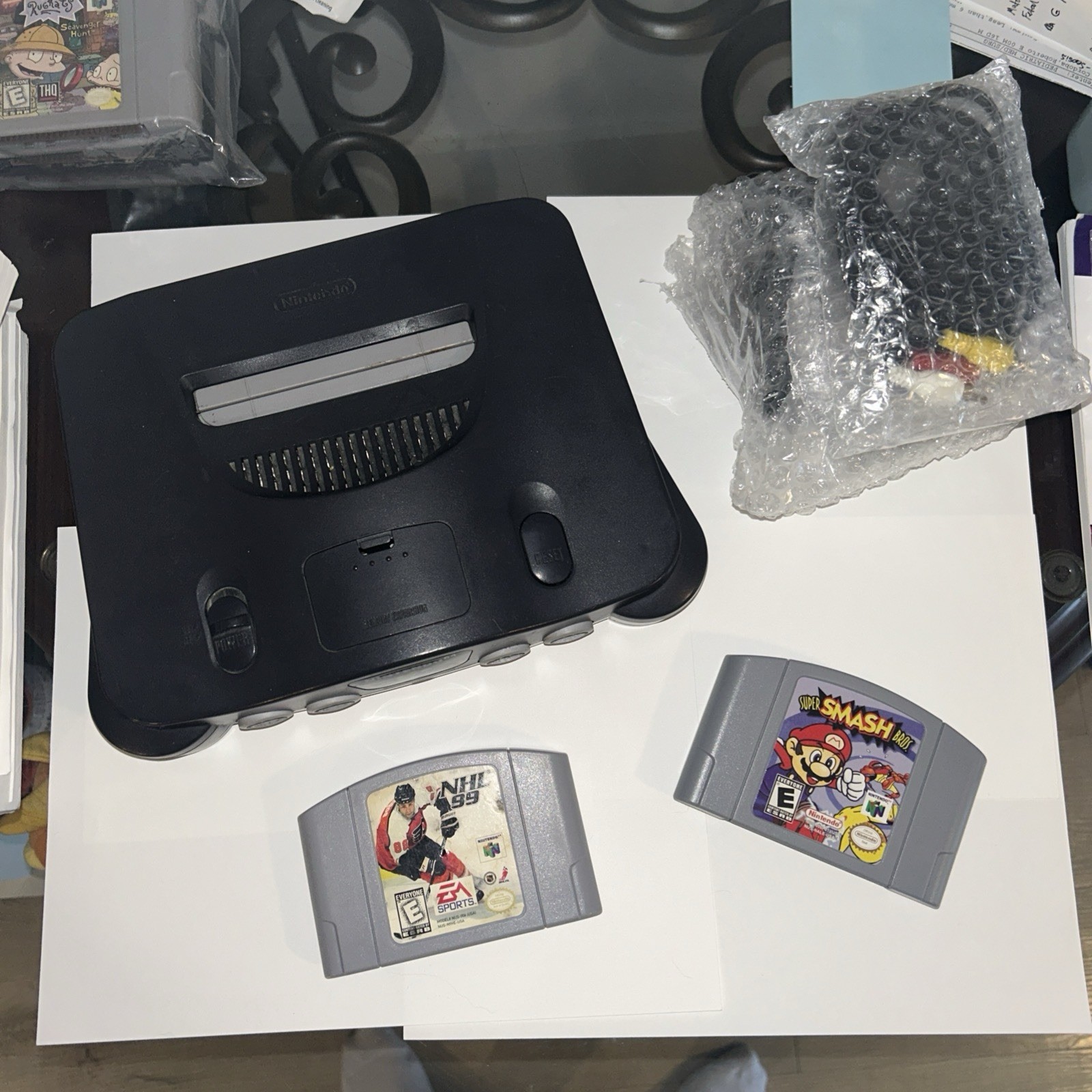 Nintendo 64 N64 Black Console Bundle
