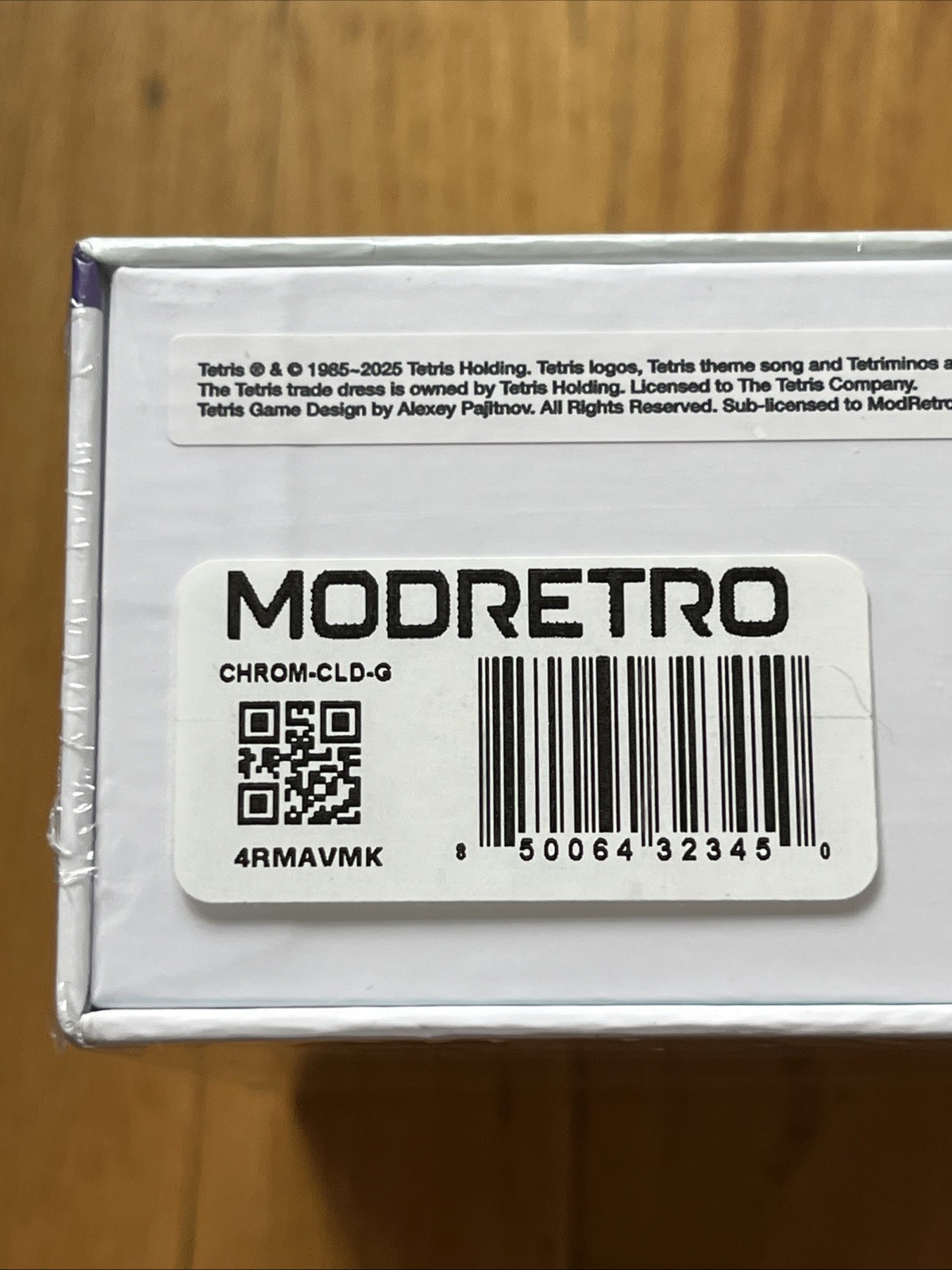 MODRETRO CHROMATIC – Chromatic Tetris – White – NEW Sealed