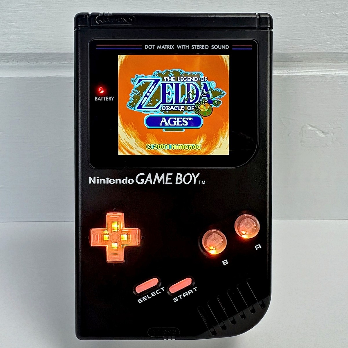 Game Boy DMG Color Custom DMG-C Bucket Mouse Gameboy Motherboard & USB-C battery