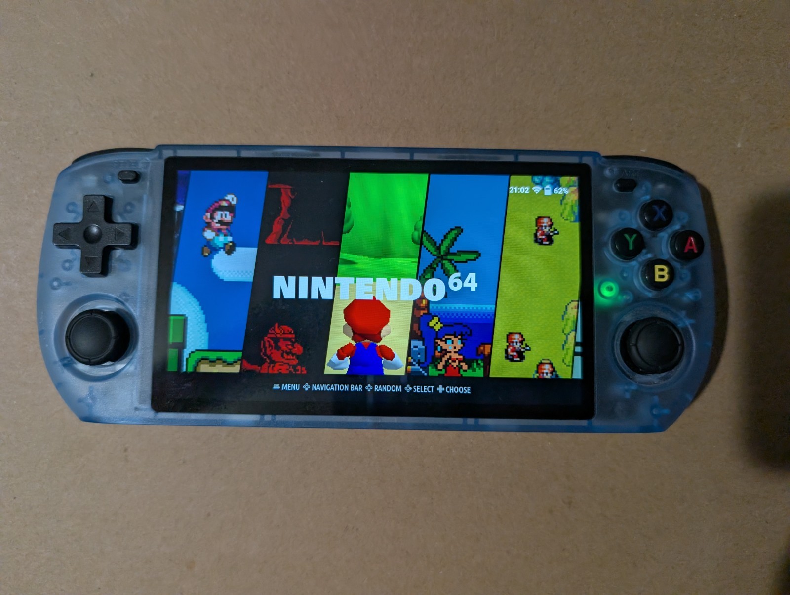 Powkiddy RGB10MAX3 Handheld Game Console (Includes 500+ Games on 128 Micro SD)