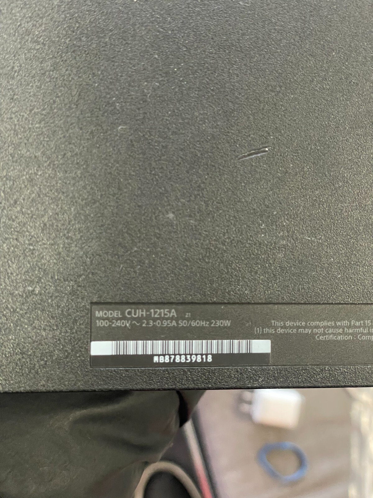 PS4 console only HDMI cord included