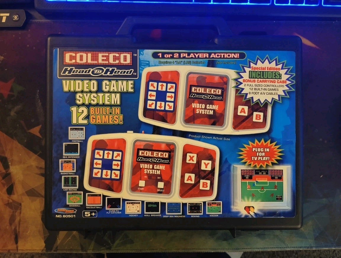 Vintage Coleco Head to Head Video Game System