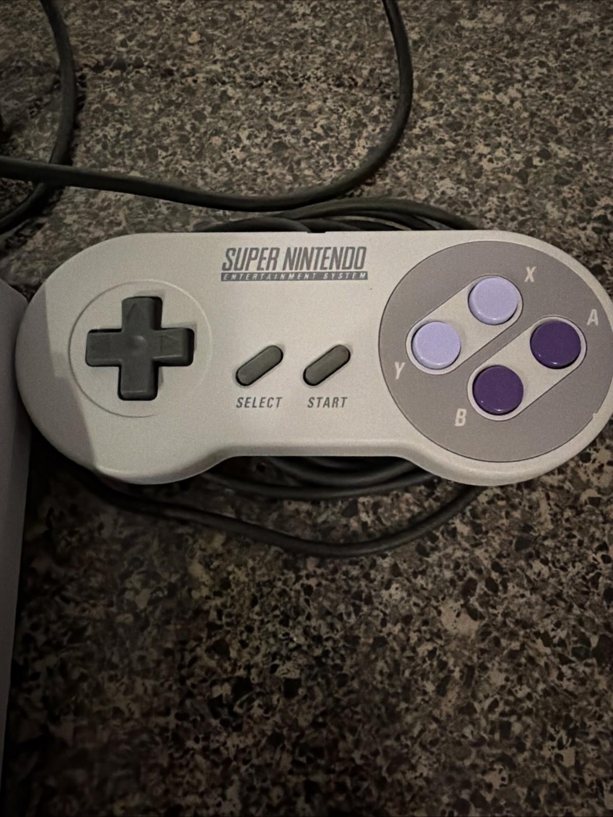 Super Nintendo SNES Classic Edition Console Gaming System CLV-201 Gray Works