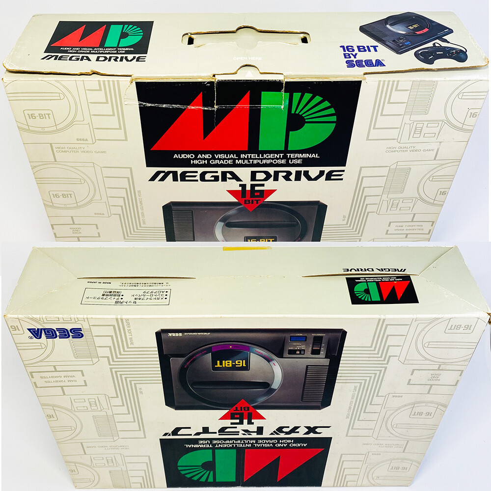 Sega MEGA DRIVE Console HAA-2510 CONTROLLER AC AV JAPAN IMPORT JAPANESE BOX