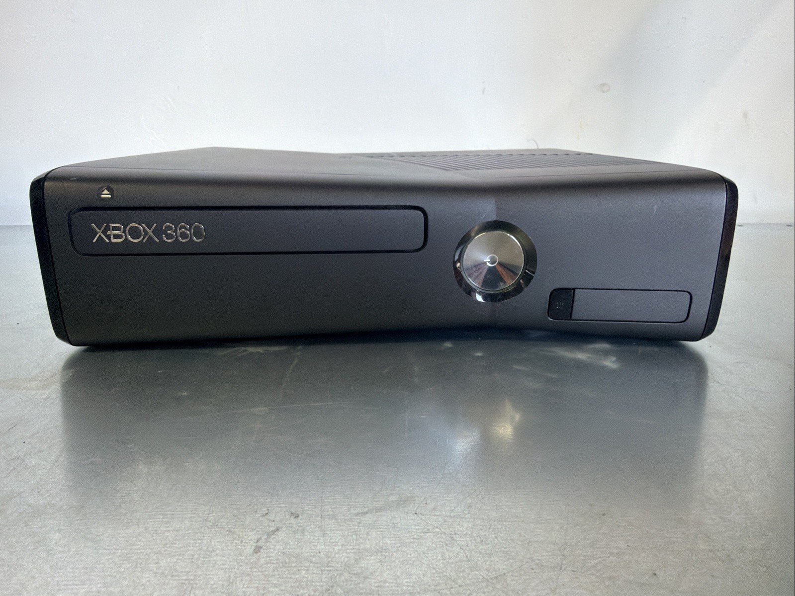 Xbox 360 S Slim Black (Model 1439) Console Bundle Tested & Working NO HARD DRIVE