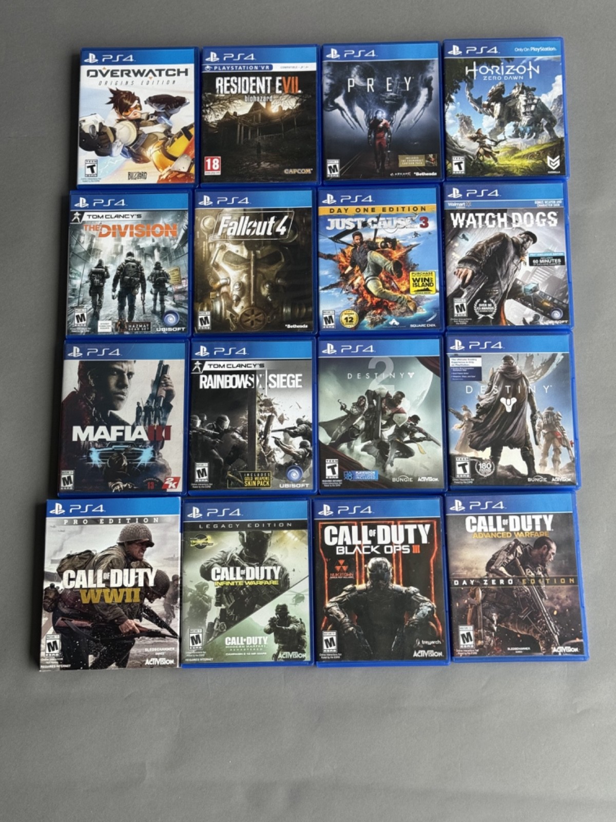 Sony PlayStation 4 PS4 Pro 1TB Console Bundle 16 Games Tested