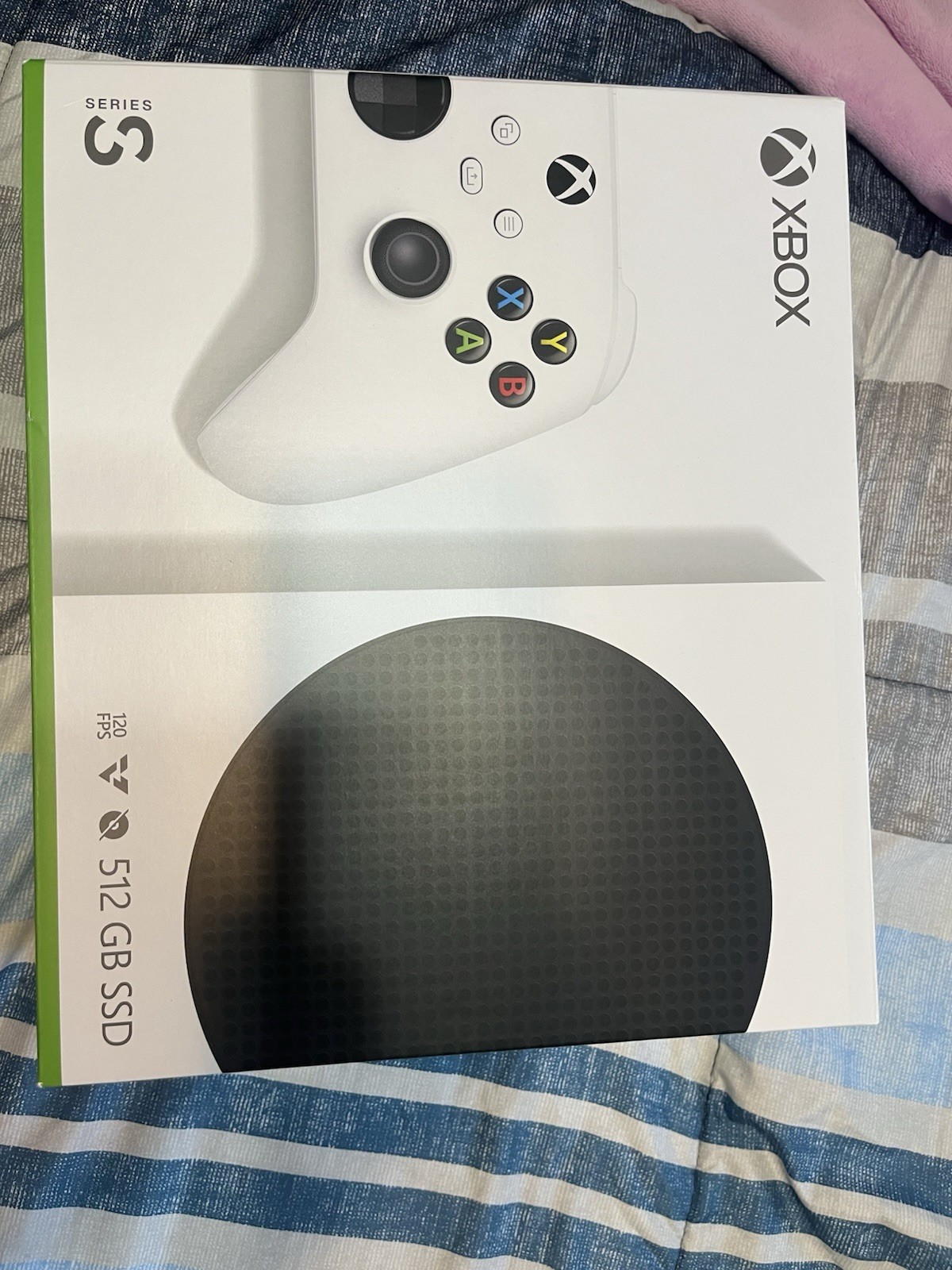 Microsoft Xbox Series S White Home Console 512GB SSD 1440p QHD 120FPS