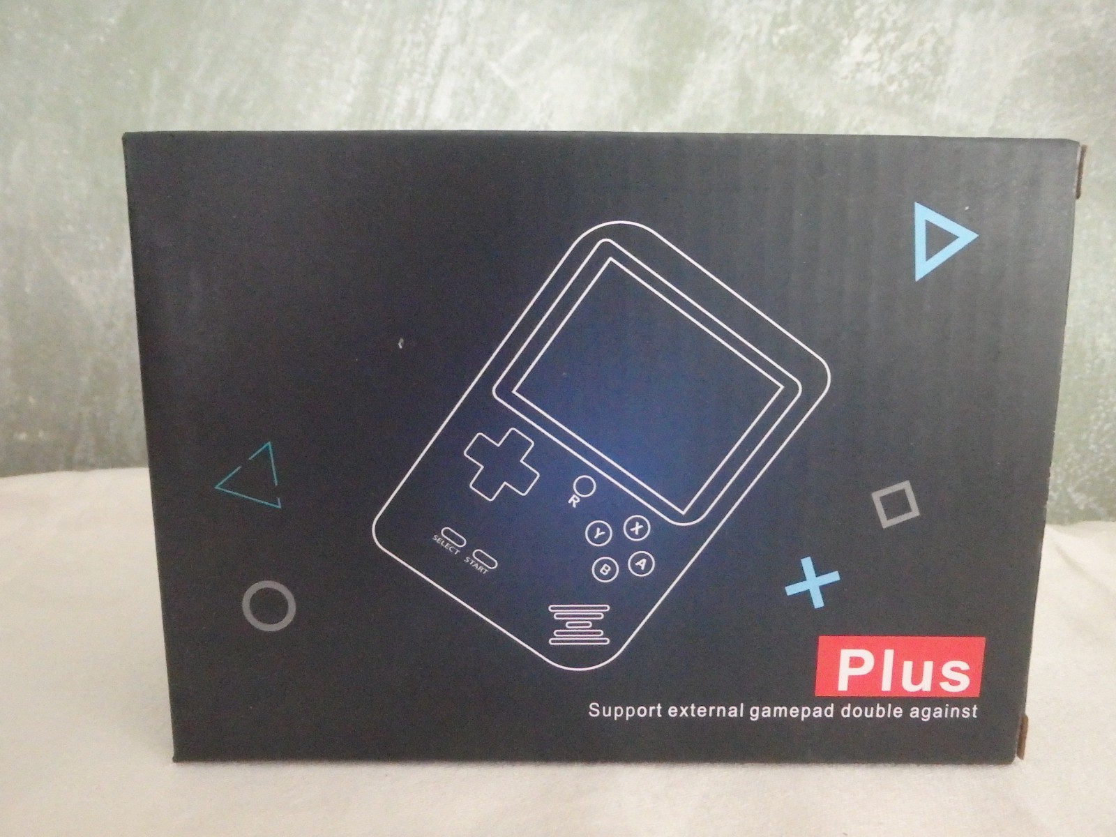 Game Box Plus 400 in 1 Handheld Gamepad – NEW 400 Preloaded Games Color White
