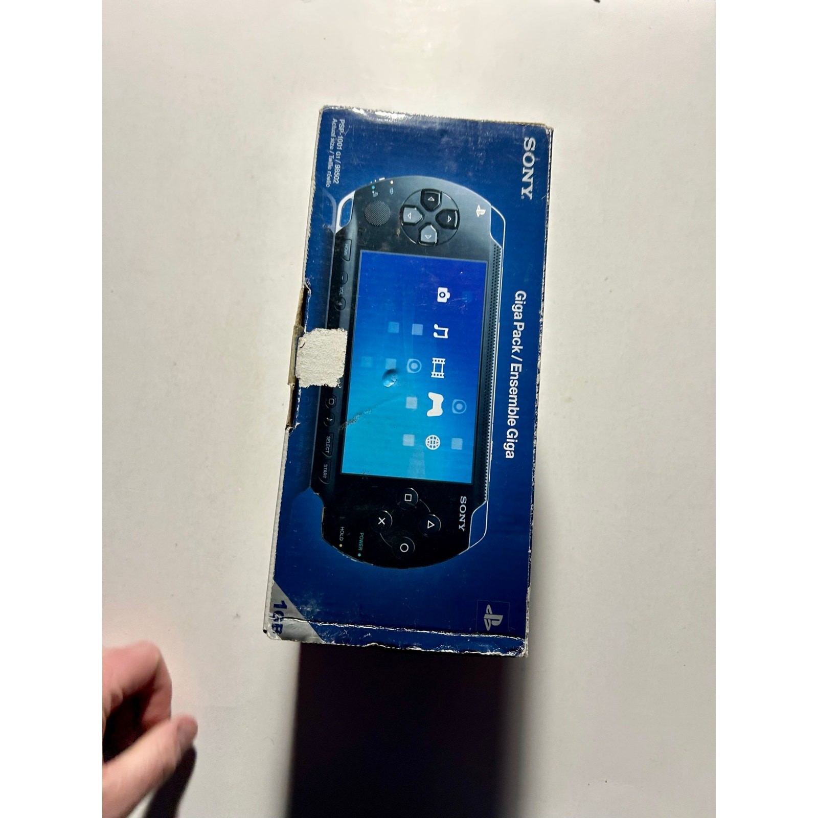 SONY PSP-1001 Complete CIB Black Console No Battery no Charger🔥Works giga