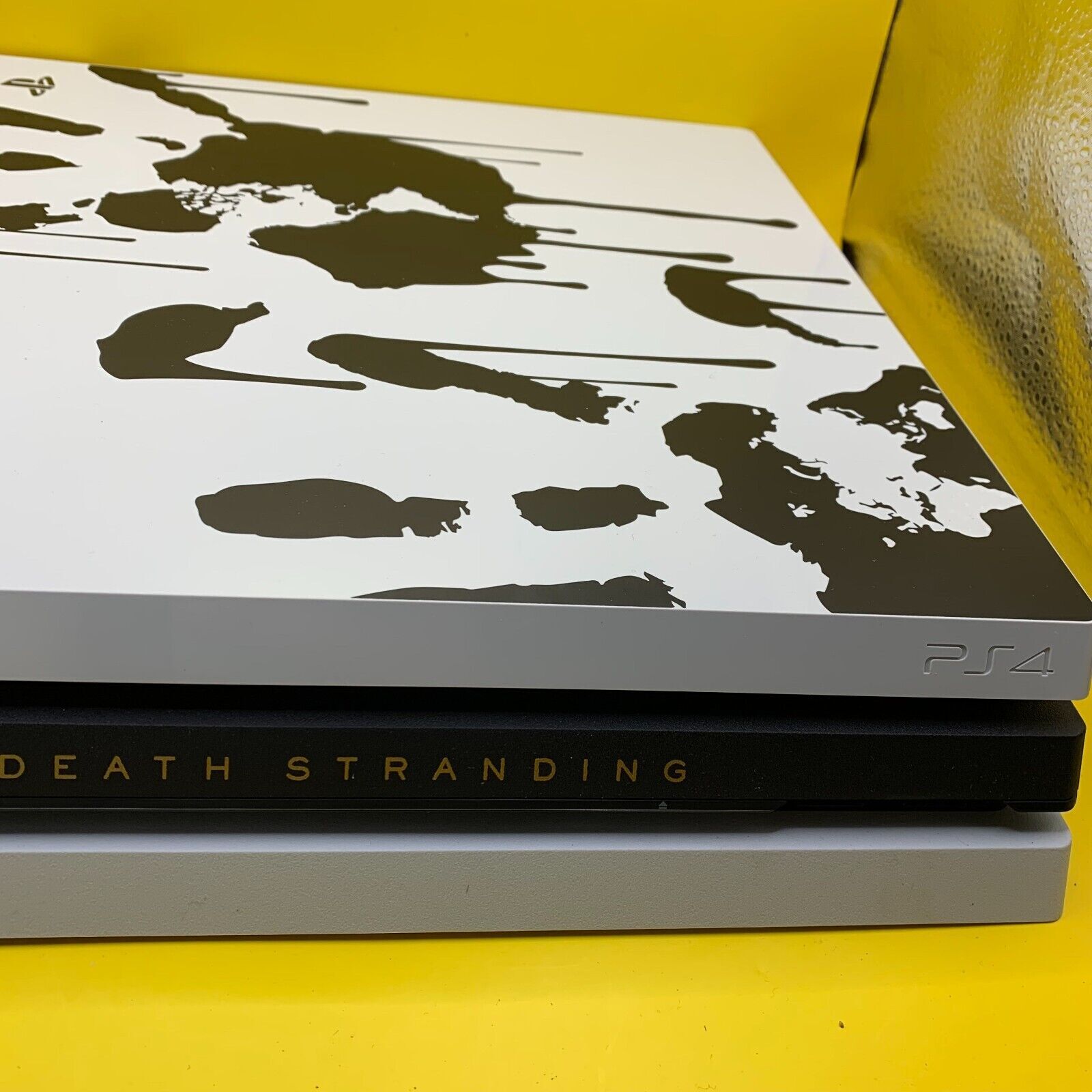 NEW Sony PlayStation 4 Pro 1TB Limited Edition Death Stranding Console ONLY 9.00