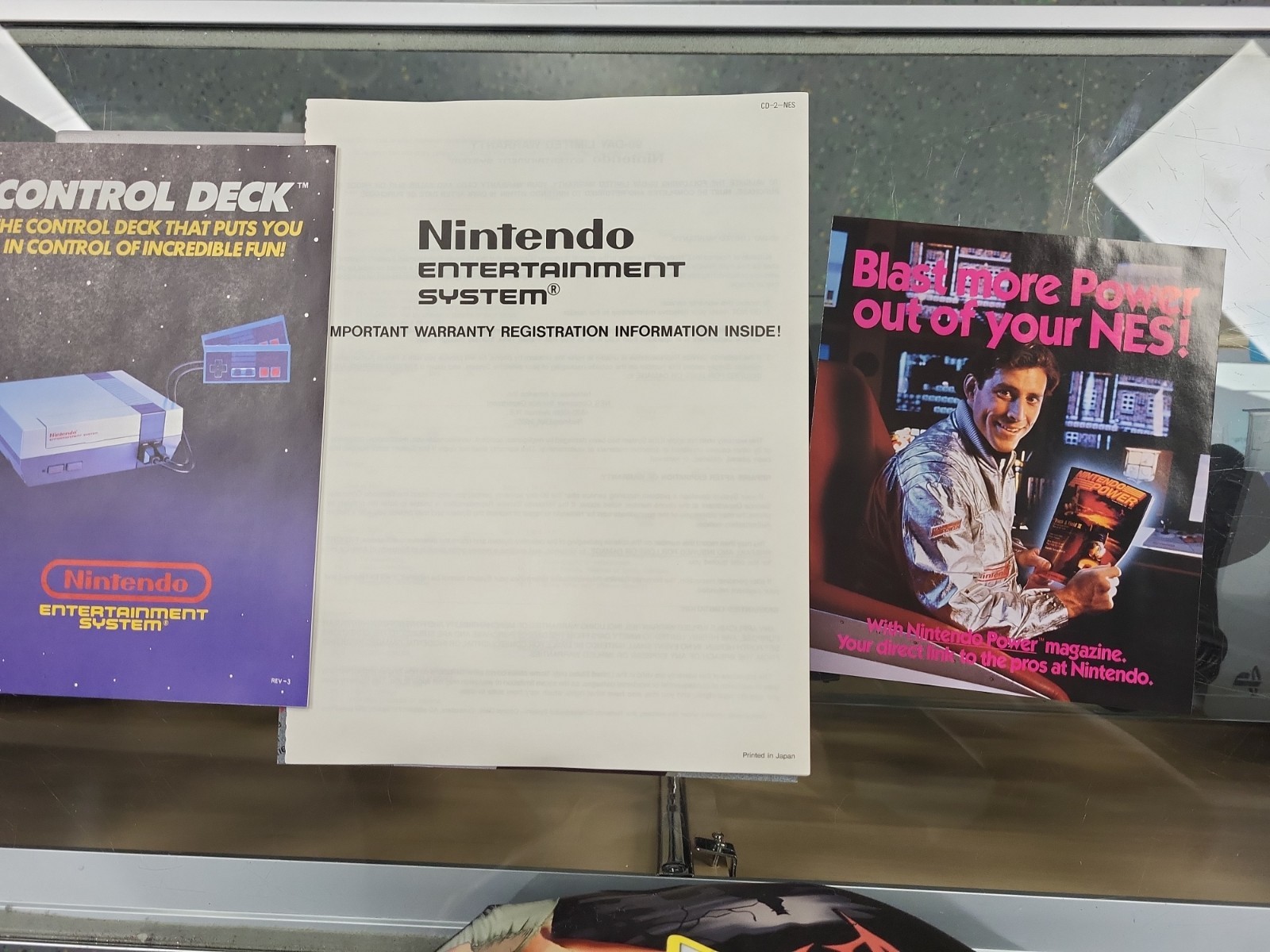 Nintendo NES Control Deck COMPLETE System In Box CIB