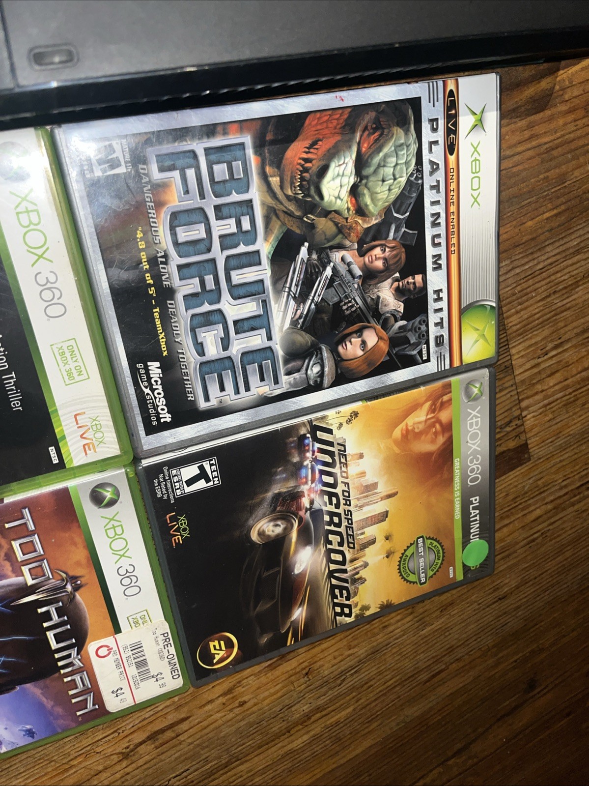 Microsoft Xbox 360 S Slim & Games – Replacement Console w/ Games Lot Bundle