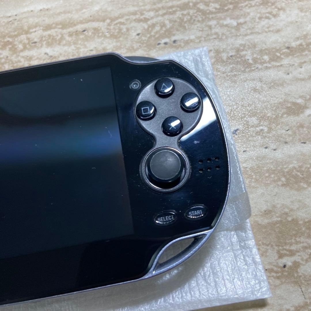 Sony PS Vita PCH-1100 Crystal Black 3G Wi-Fi CIB Near Mint Tested 7512