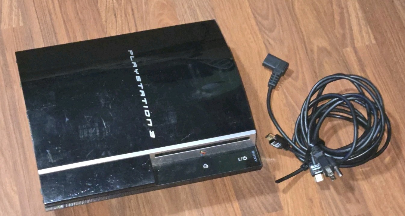 FOR PARTS / REPAIR Sony Playstation 3 PS3 model CECHH01 Has Red Blinking Light