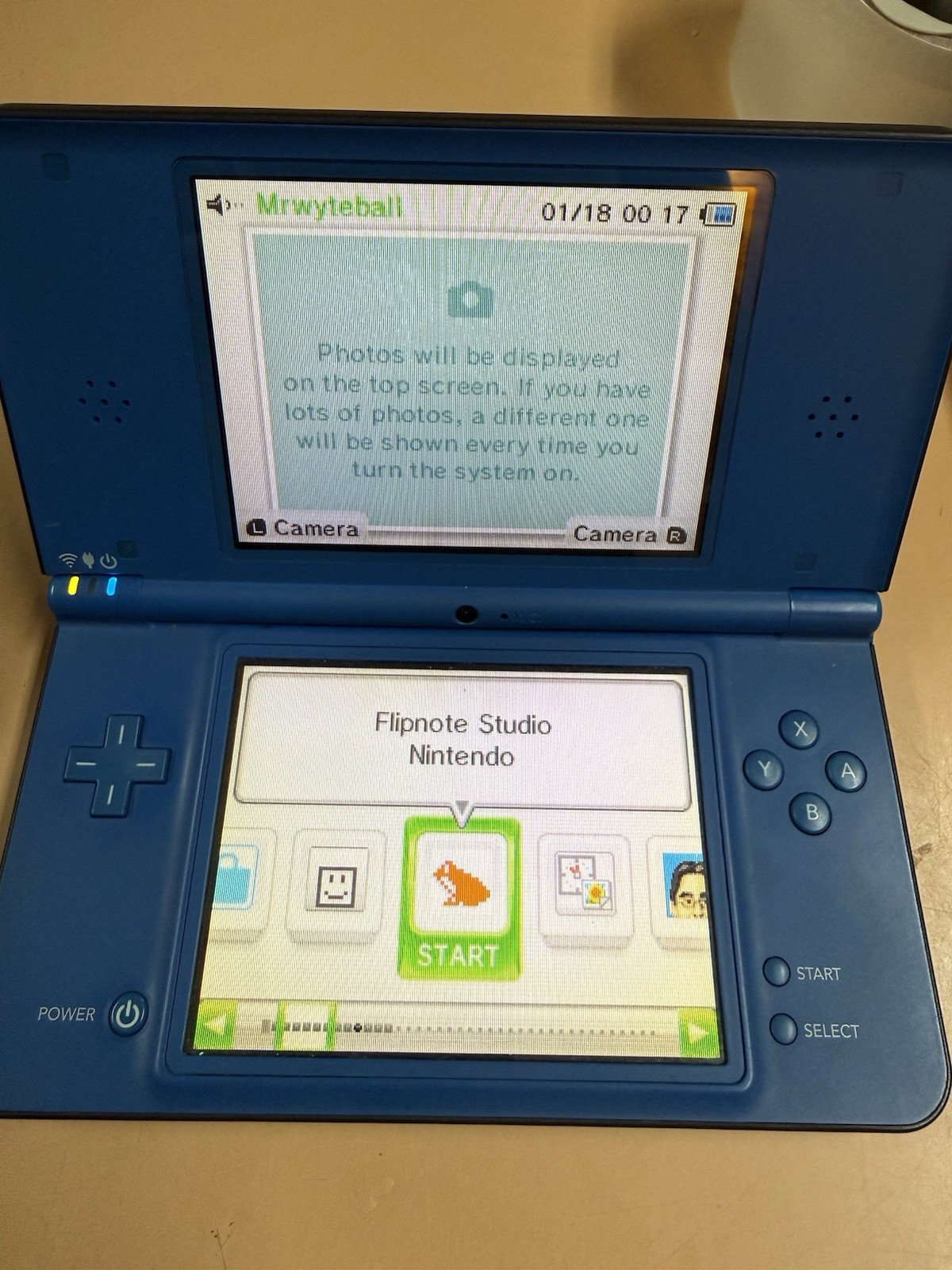 Nintendo DSi XL Console Midnight Blue UTL-001 Tested