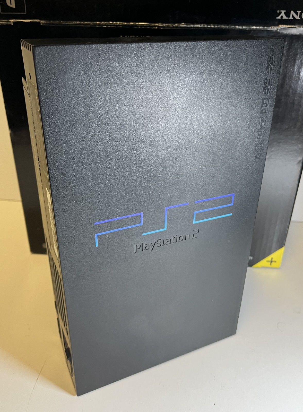 PLAYSTATION 2 MIDNIGHT BLACK CONSOLE SCPH-50000 NB JAPAN PS2 2003 TESTED
