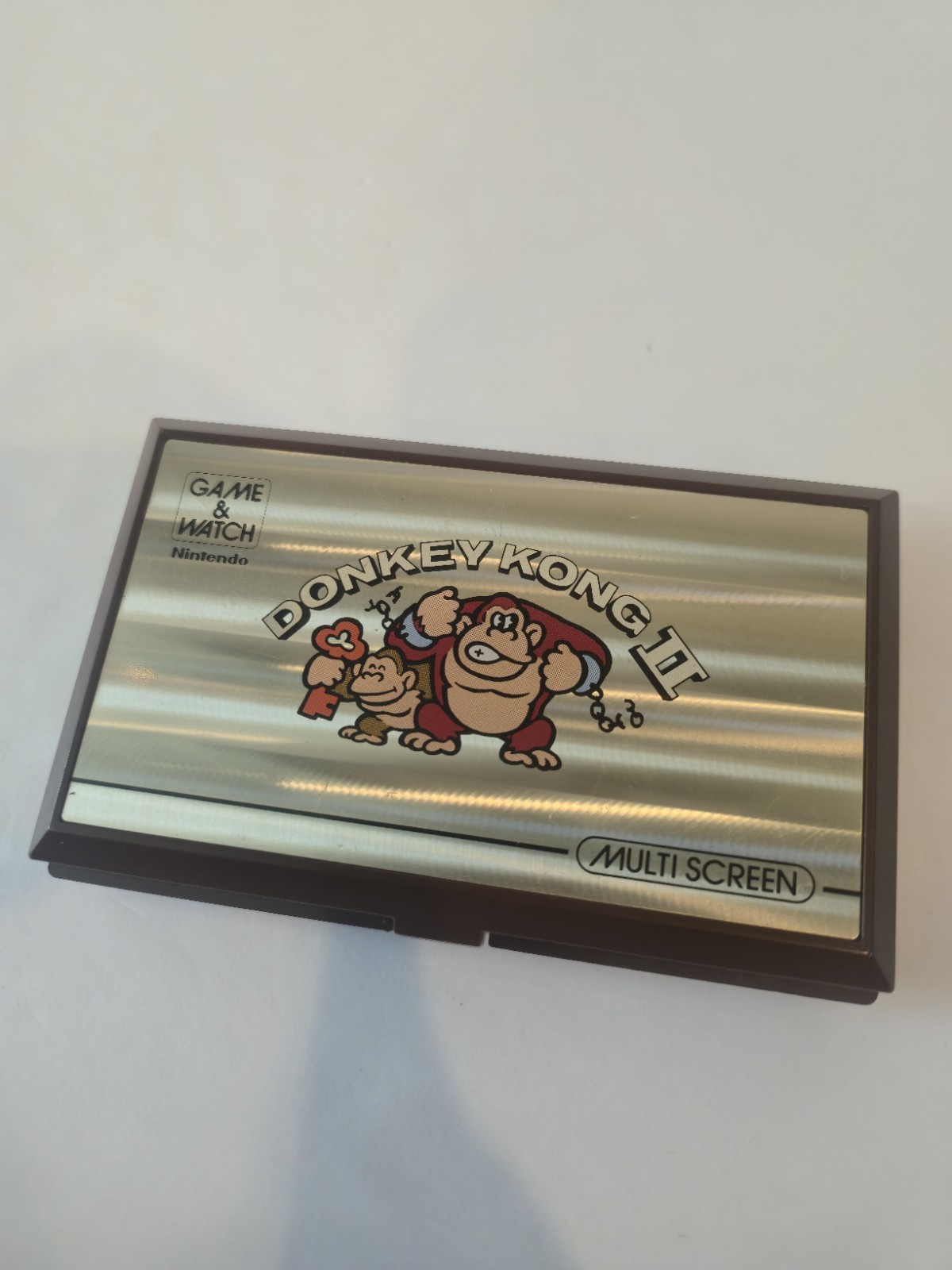 Nintendo Game & Watch Donkey Kong 2 II JR-55 Multi Screen VTG Game w/Box Manual