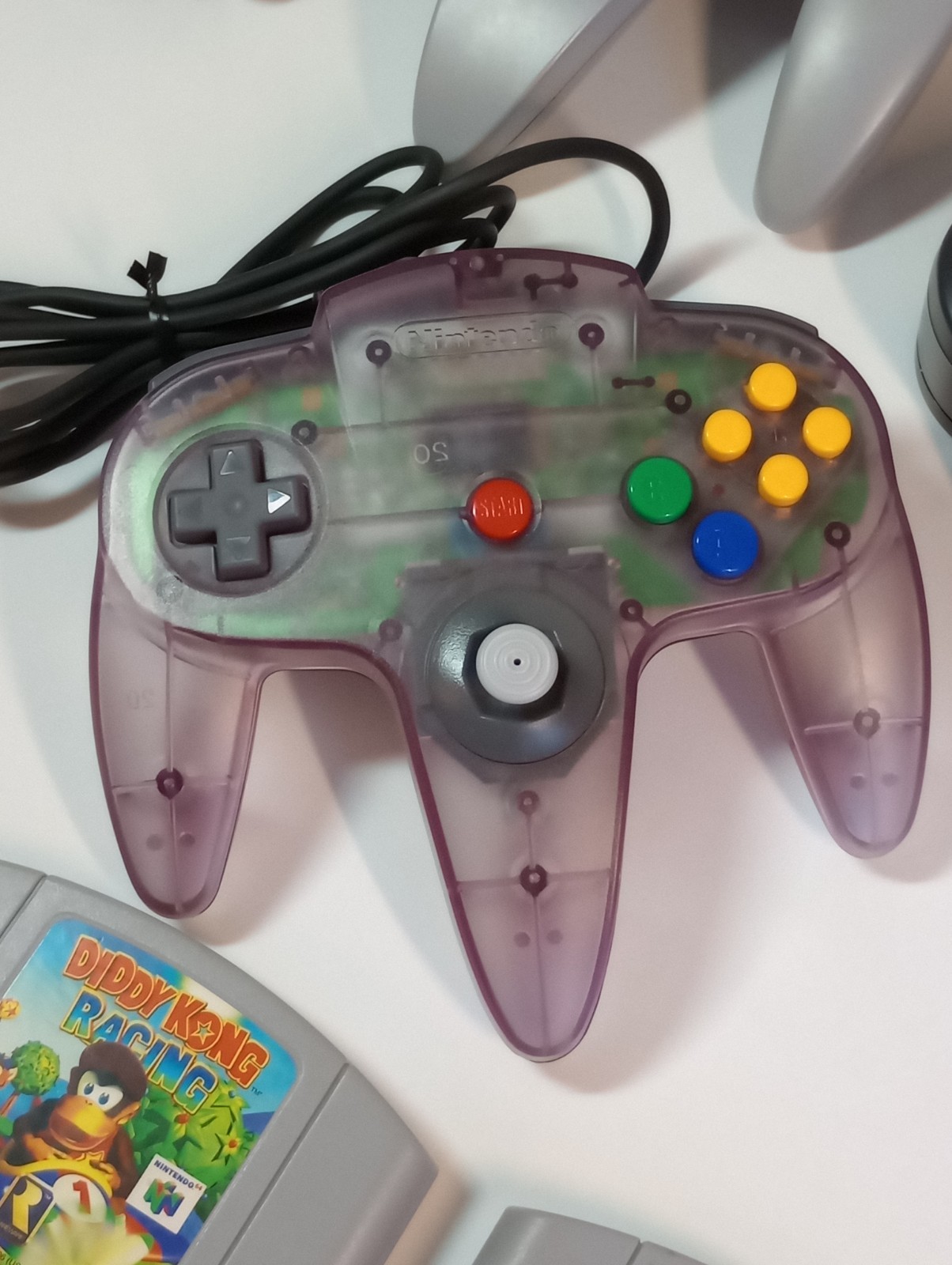 Nintendo 64 Console Bundle NUS-001 Original Box 2 Controllers 3 Games Tested