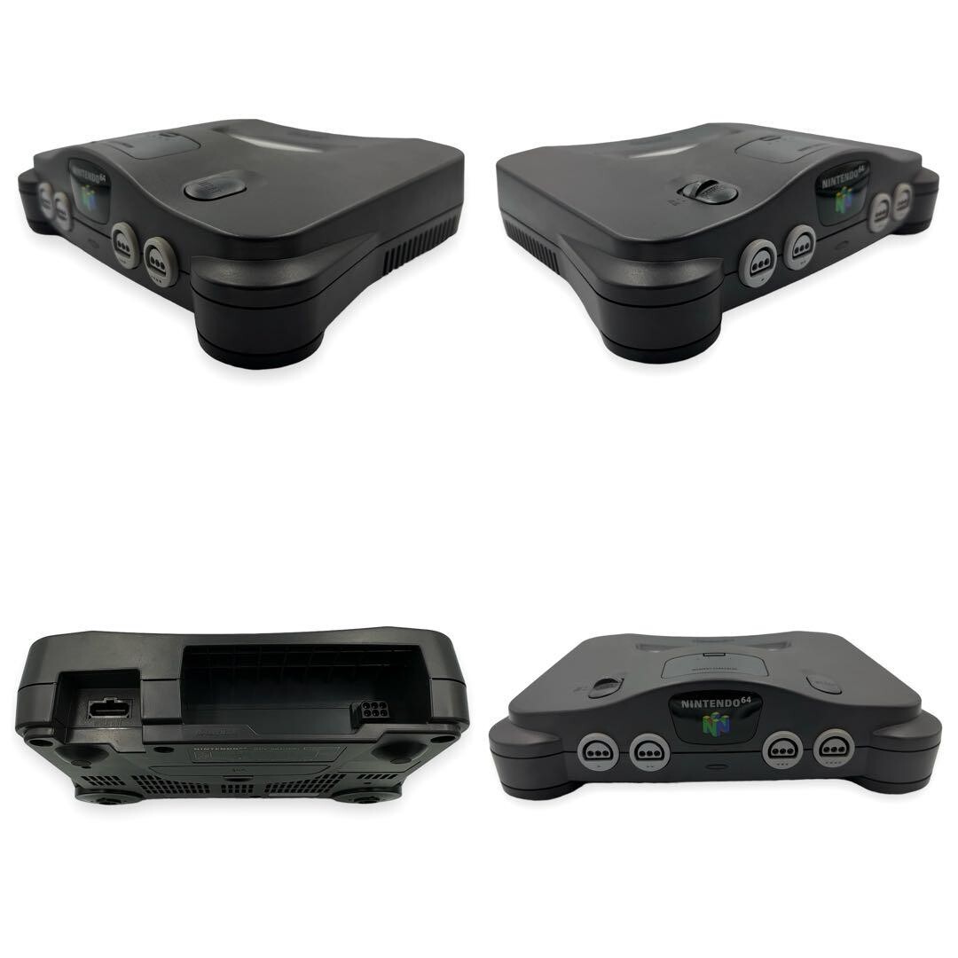 Nintendo 64 N64 Game Console System NUS-001 Black from Japan very beautiful item