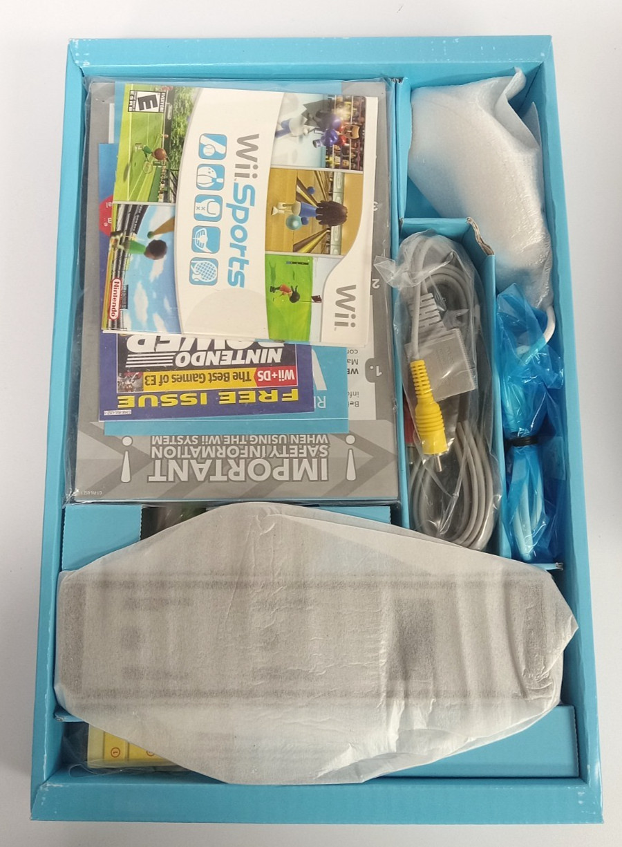 Nintendo Wii RVL-001 Home Console (White) – BRAND NEW / SEALED, NEVER USED!
