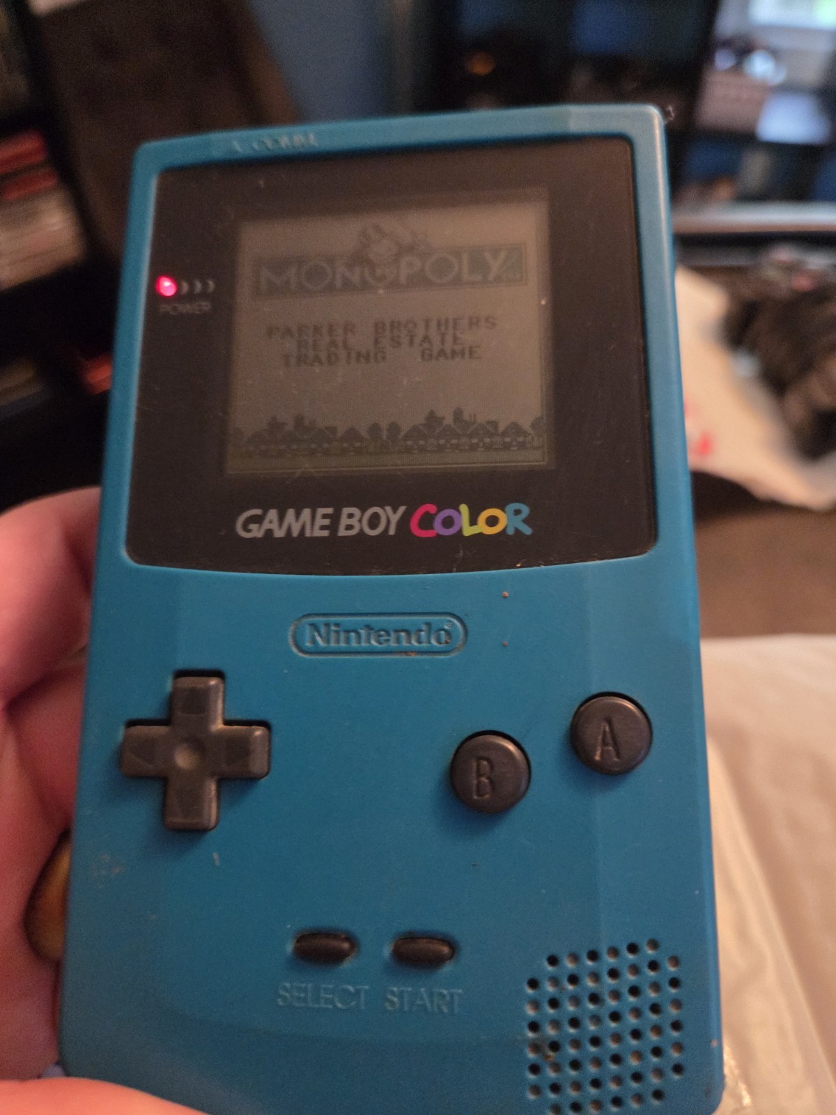 Nintendo Game Boy Color Handheld Console CGB-001 Teal NTSC-J (Japan)